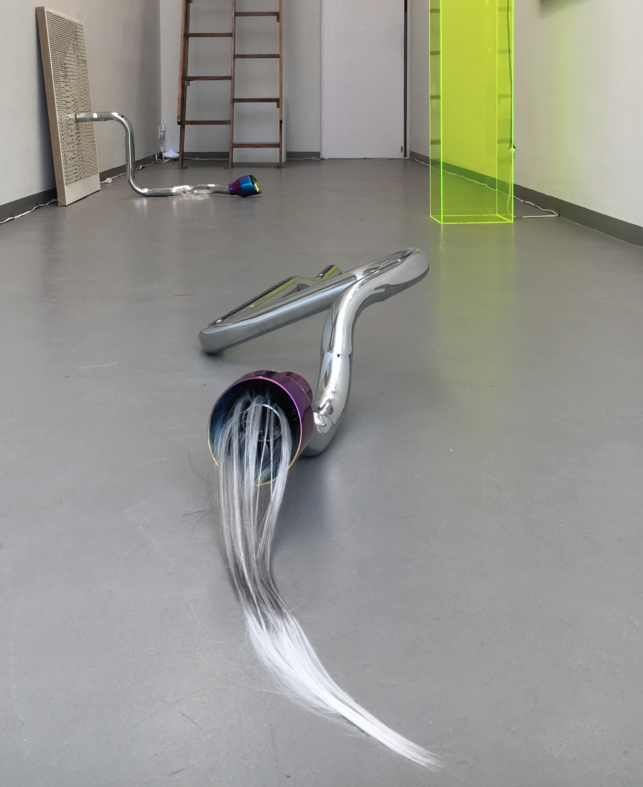 Installation view, Madeline Jiménez Santil, 2019, Galería Alterna. Photo: Joséphine Dorr