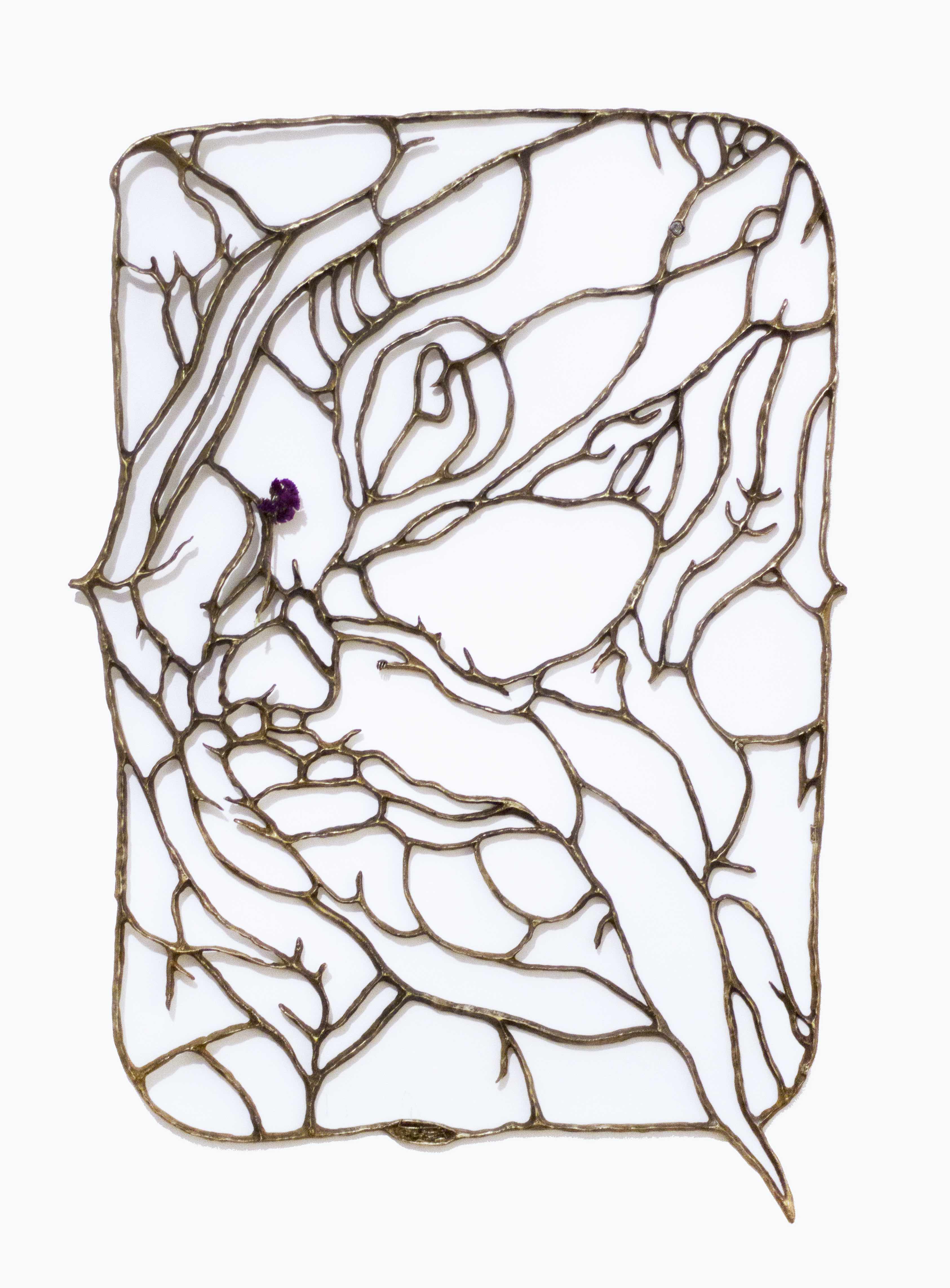 ASMA, Vitral, 2019
Bronze cast, raw emerald
Courtesy of the artists