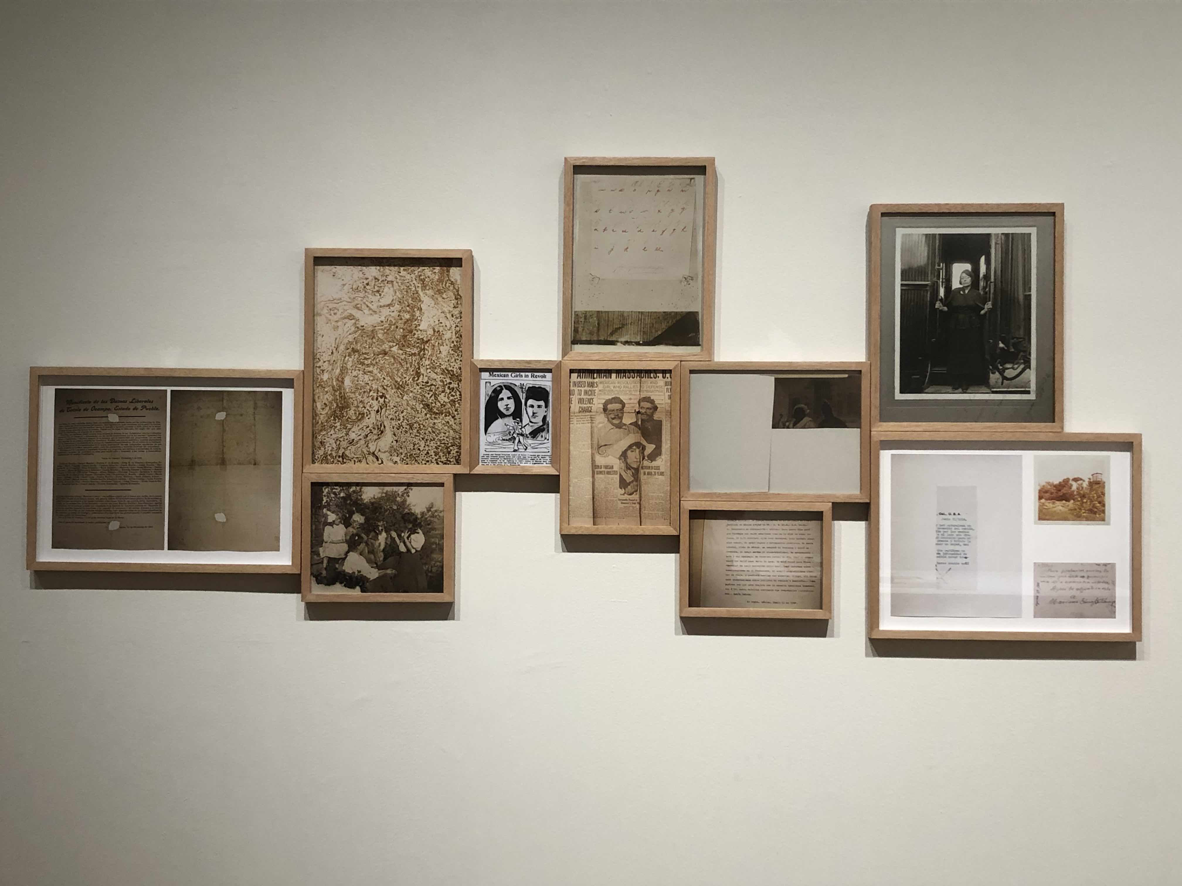 Eunice Adorno, Vista de instalación, Desandar, Museo de la Ciudad de México, 2019. Foto: Stefanía Acevedo