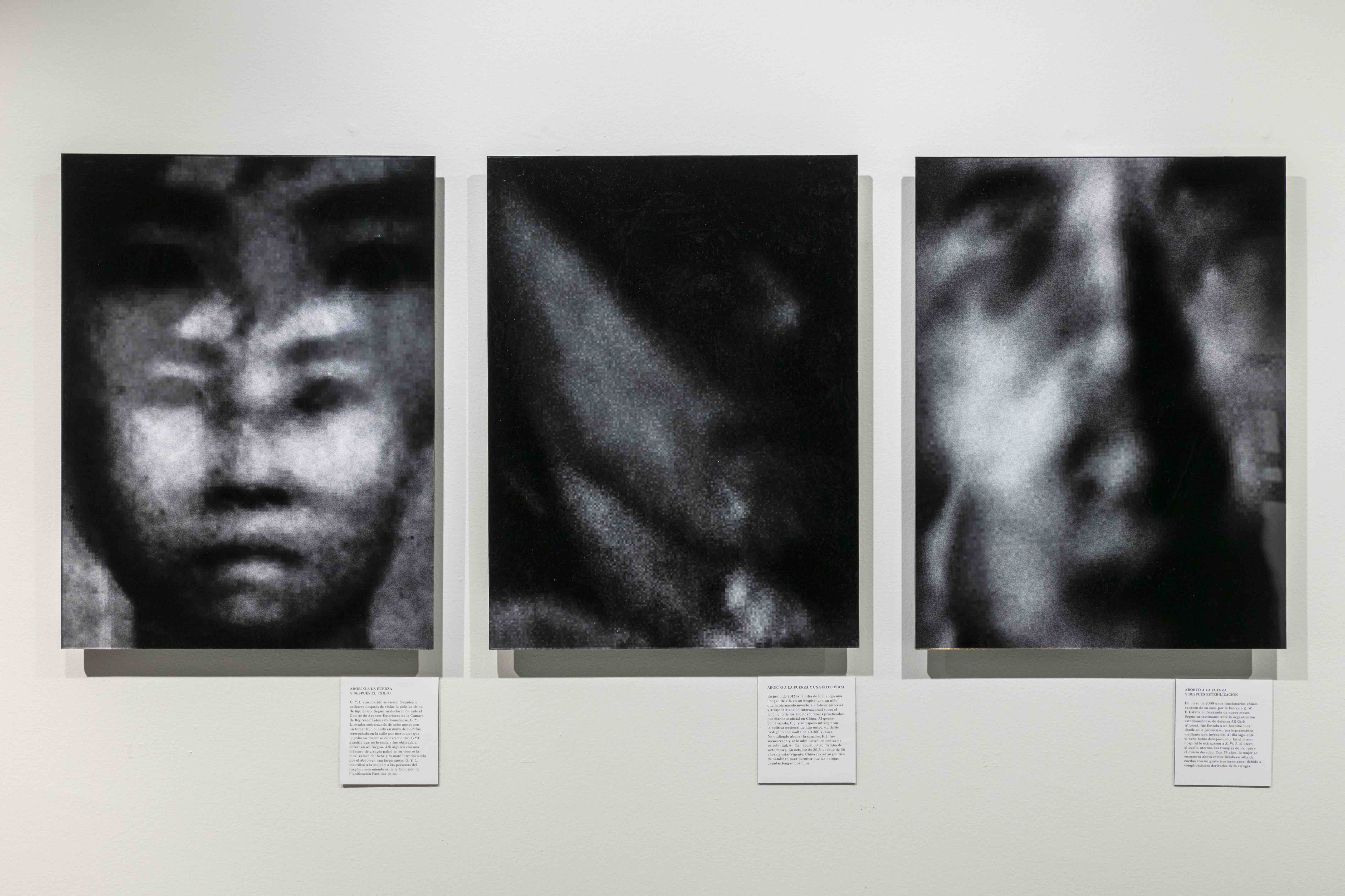 Laia Abril, installation view, On Abortion, Centro de la Imagen, 2019. Photo: Elic Herrera