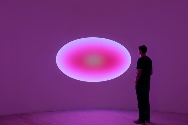 Gathas from the Curved Elliptical Glass series, 2019. Museo Jumex, 2019. © James Turrell. Photo: Florian Holzherr