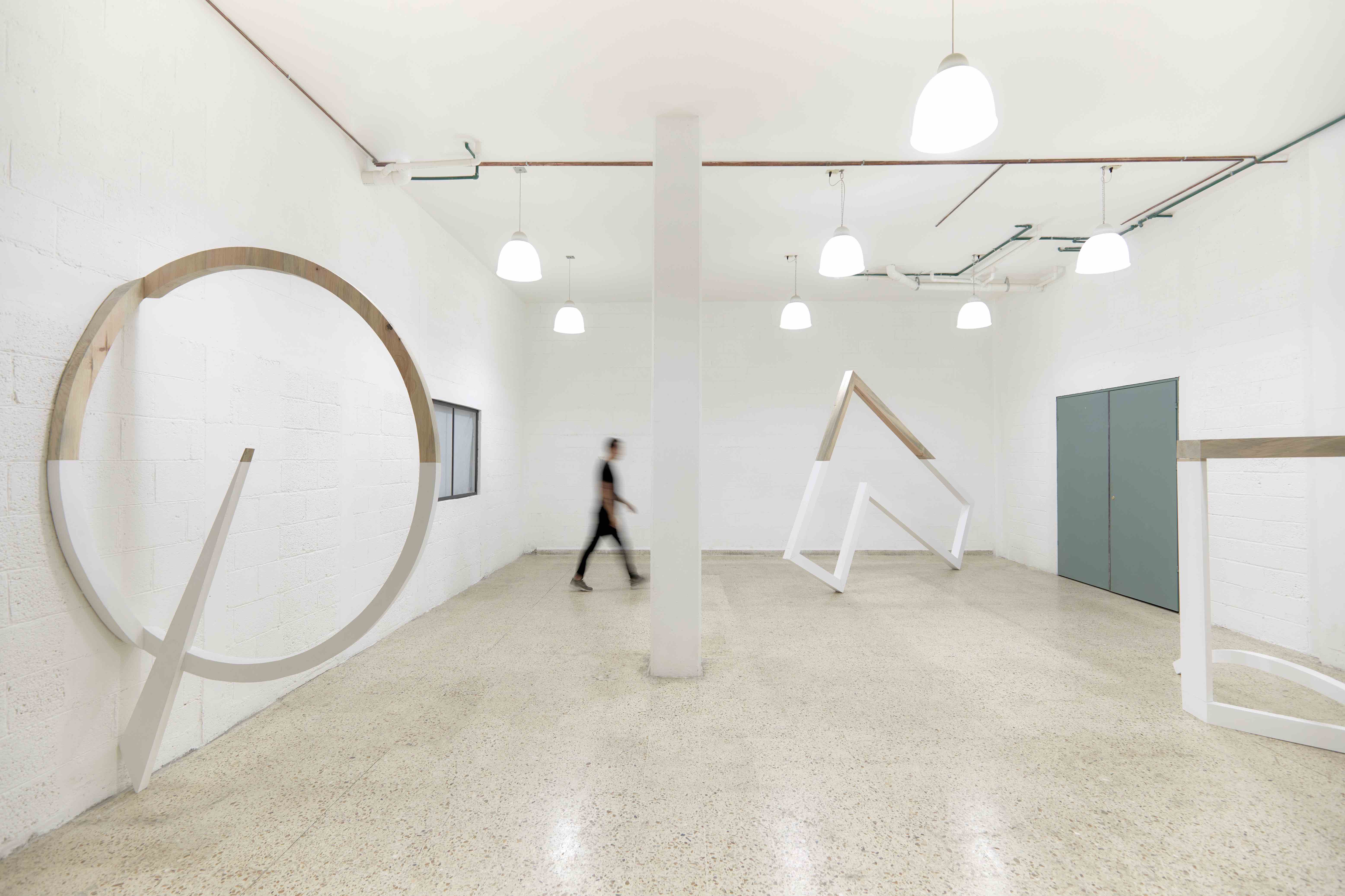 Yutaro Aoki, Installation view, Puerta del Cielo, Studio Block M74, 2019. Courtesy of Studio Block M74. Photo: Sergio López