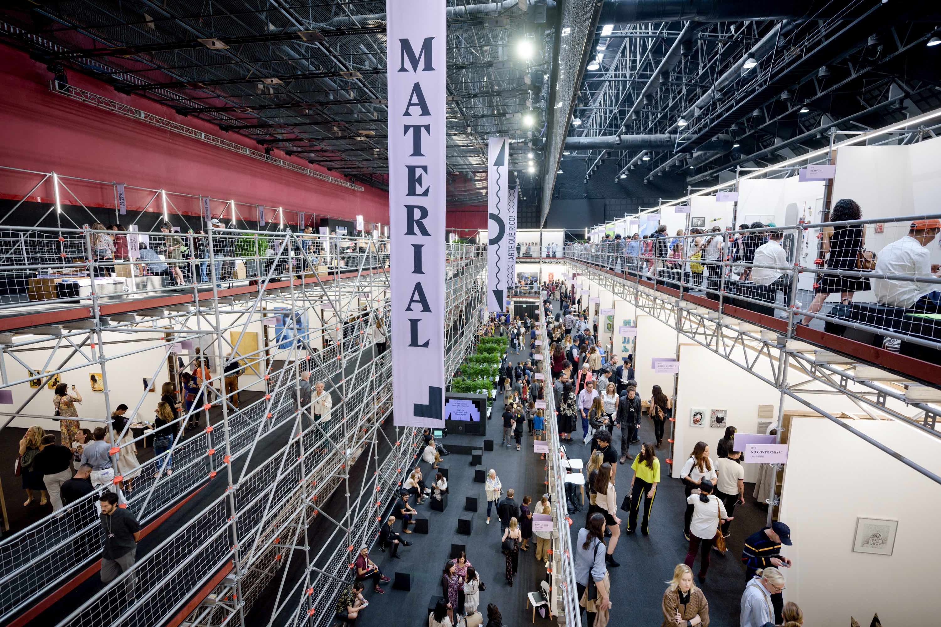 Material Art Fair, Vol. 6. Photo: PJ Rountree, Courtesy of Material Art Fair, Mexico City