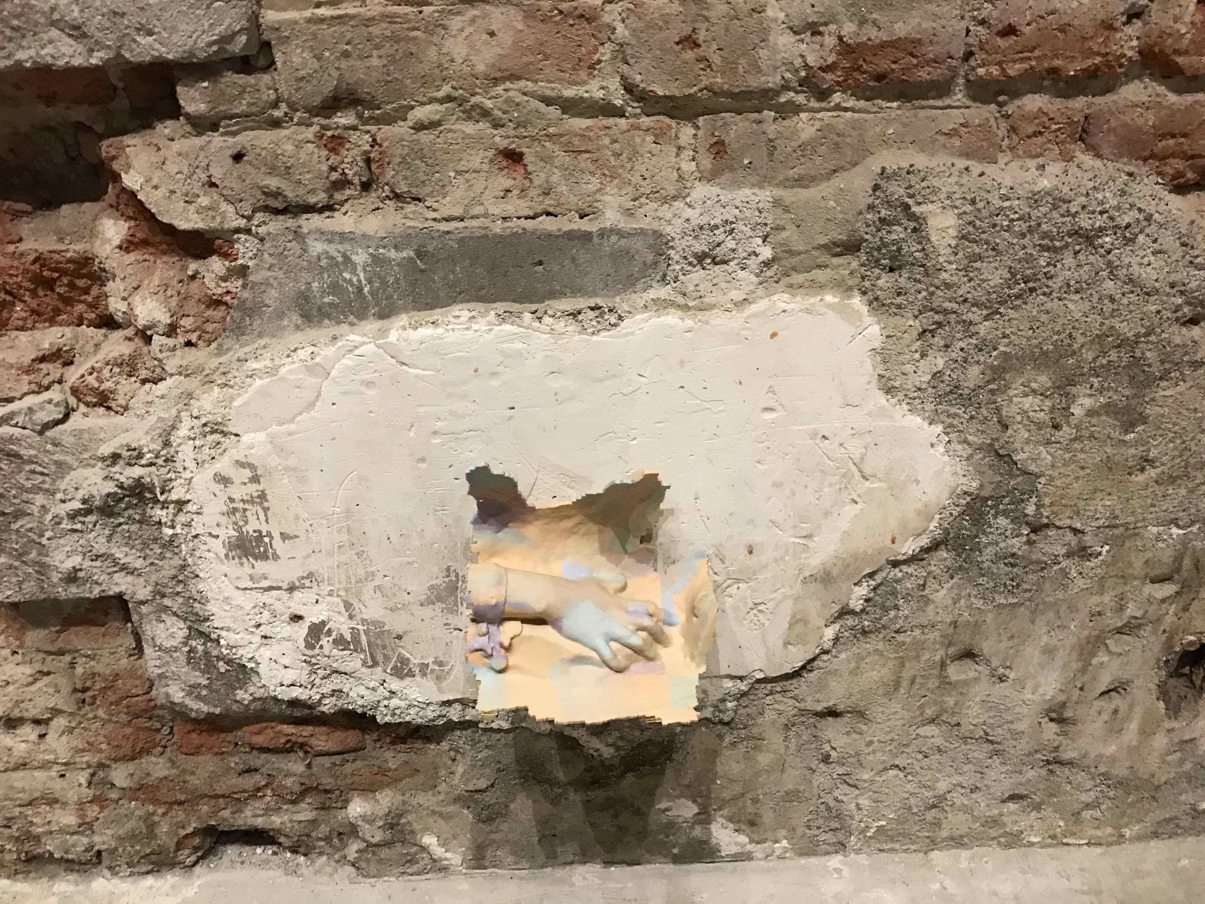 Julieta Gil, Después de la orgía - mano, 2019, Salón ACME 2020. Foto: Ricardo Quiroga
