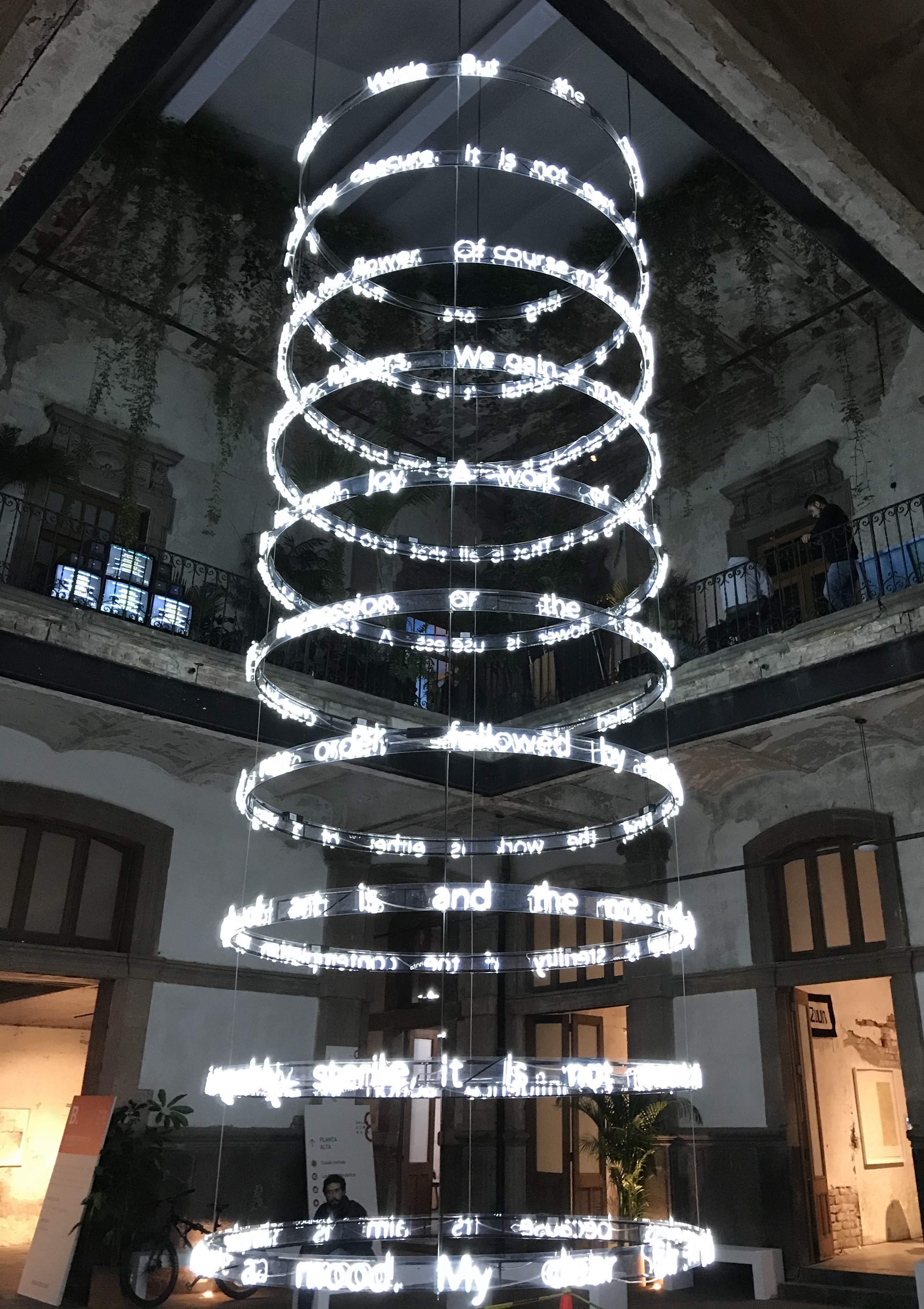 Pablo Dávila, But the subject is a long one, Instalación, Salón ACME 2020. Foto: Ricardo Quiroga