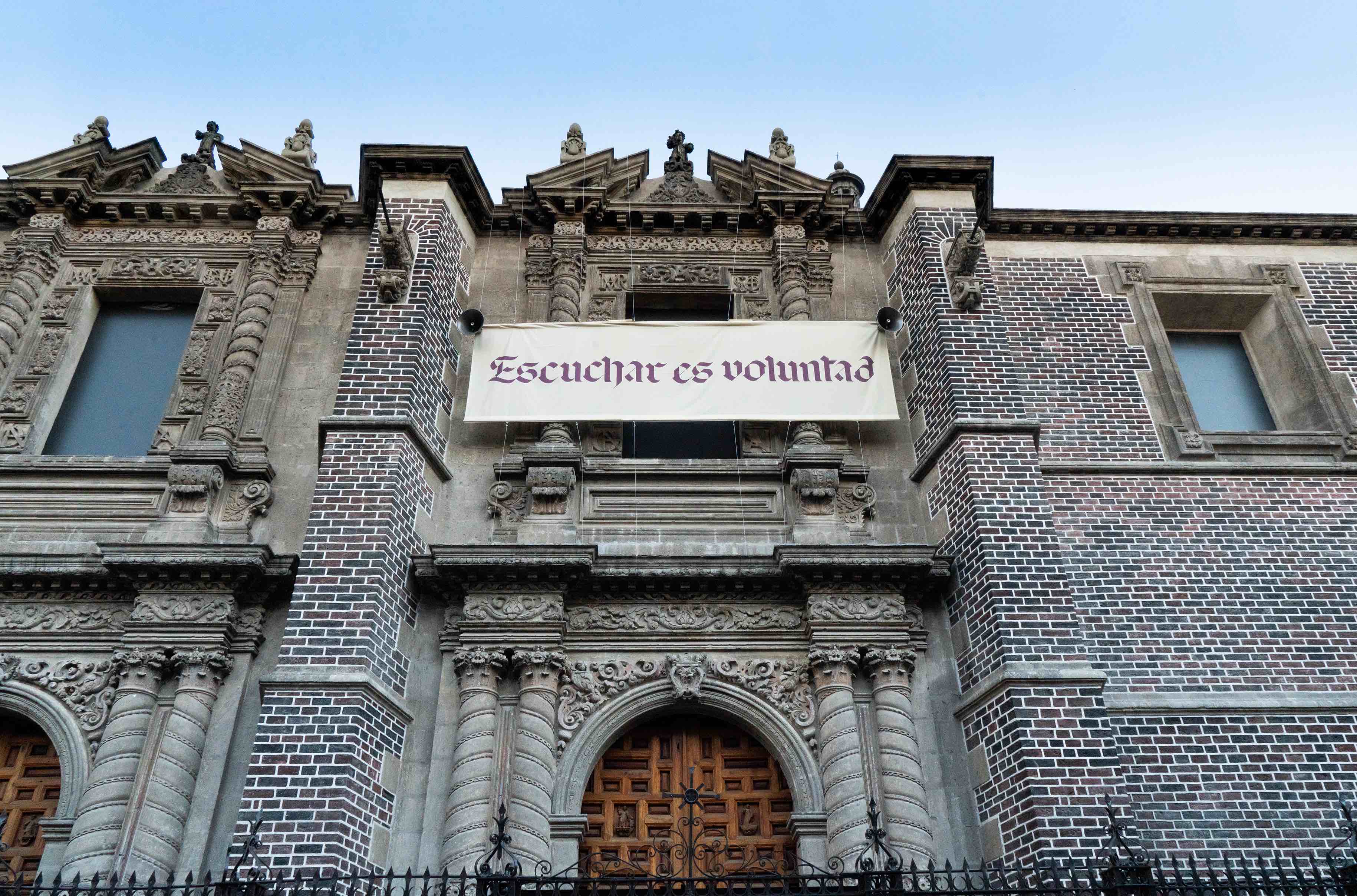 Israel Martínez in collaboration with Emicel Guillén, 'Escuchar es voluntad' in 'Escuchar es voluntad', Ex Teresa Arte Actual, Mexico City, 2020. Courtesy of the artist. Photo: Erik Mares.