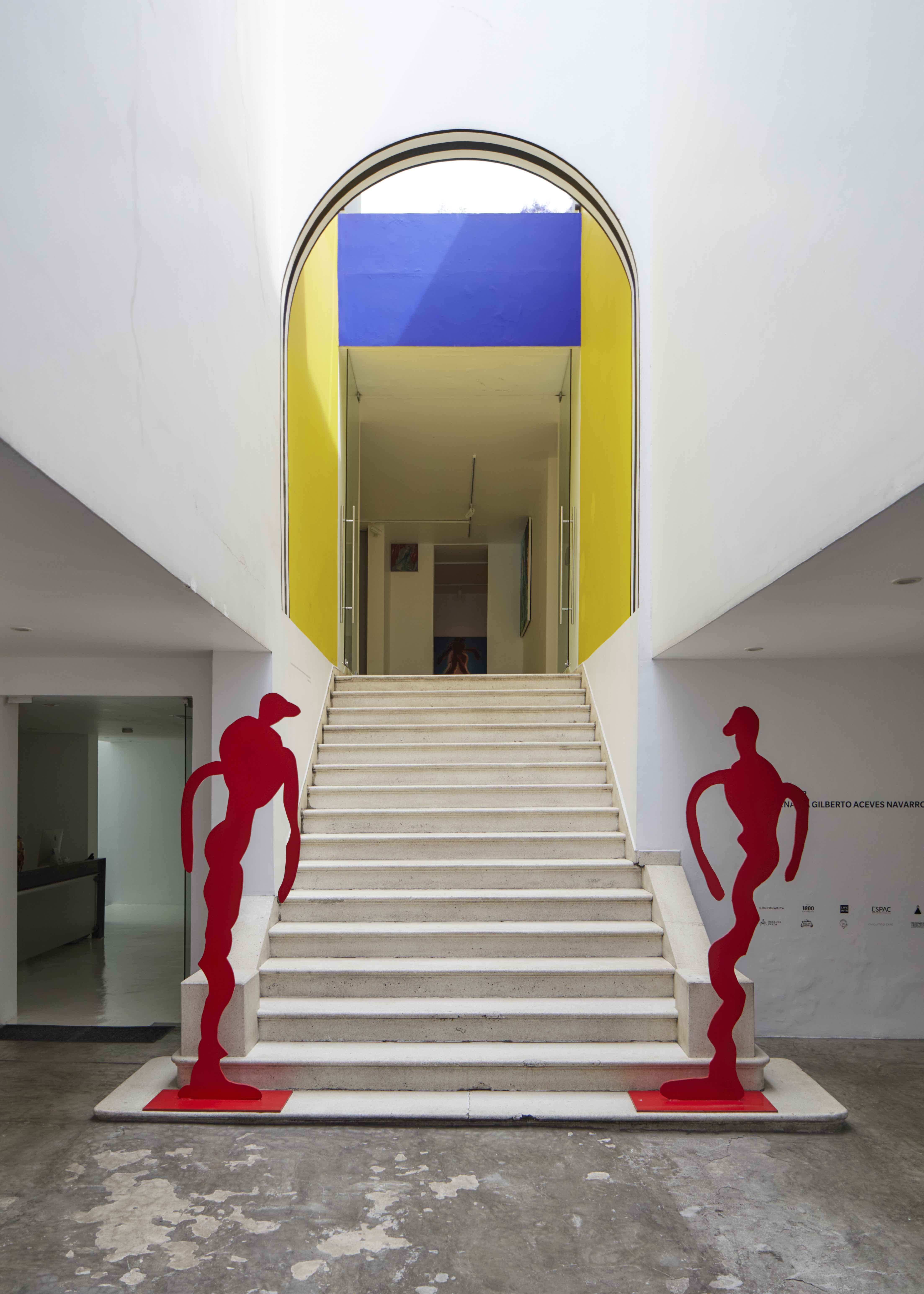 Vista de sala, 1931 - 2019: Homenaje a Gilberto Aceves Navarro, Galería Hilario Galguera, Mexico City, 2020. Cortesía: Galería Hilario Galguera. Foto: Sergio López