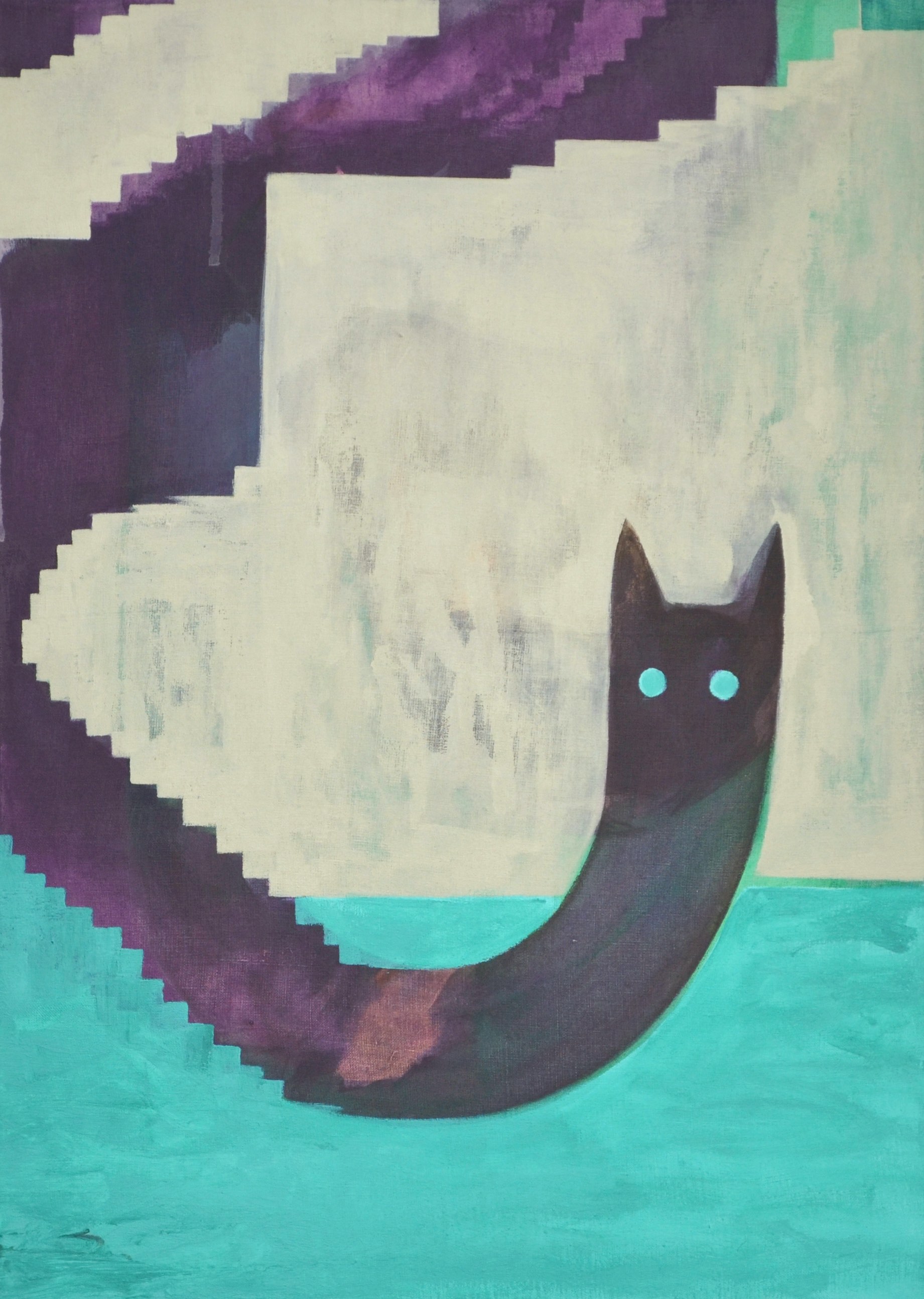 Luis Aduna, Metagato II, 2019. Cortesía del artista


