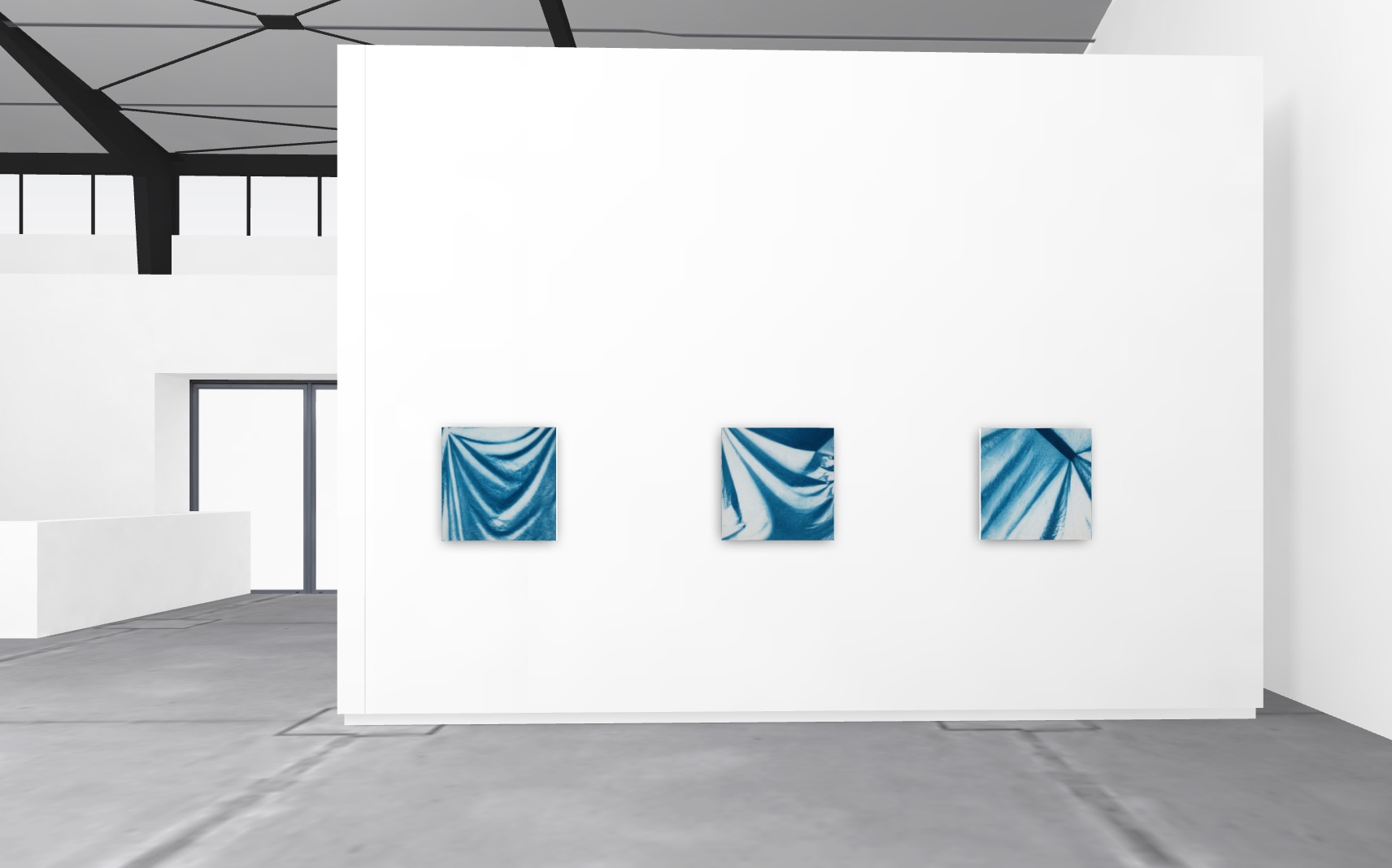 Installation view, "U", Jorge Rosano Gamboa, Casa Equis, 2020