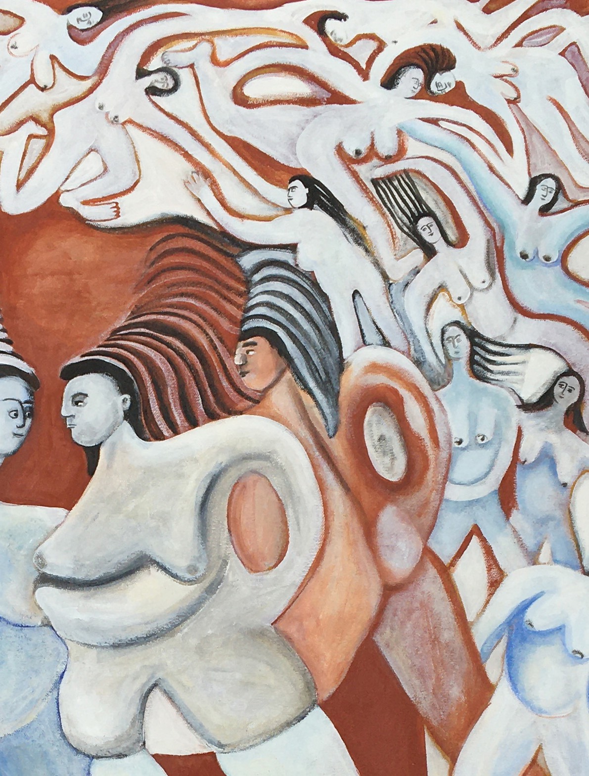 Jesi Jordan, Cognitive Chorus and The Divine Symphony (detalle). Foto: Verana Codina