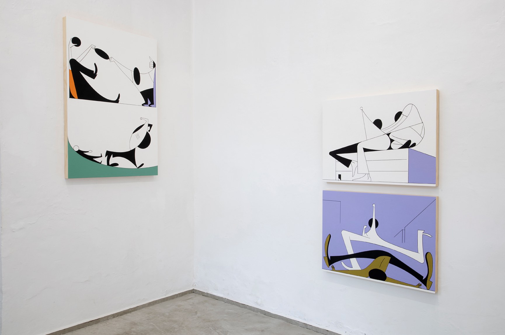 Jonathan Miralda Fuksman, view of the exhibition Primaria Trunca. Courtesy of guadalajara90210 and the artist. Photo by Rubén Garay.