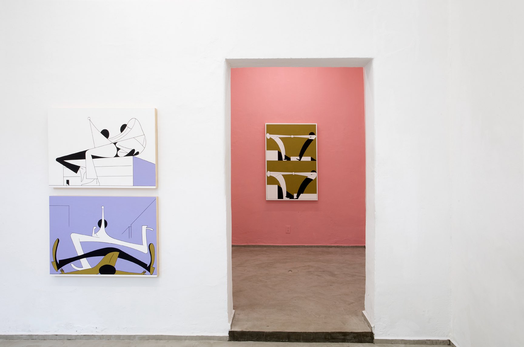 Jonathan Miralda Fuksman, view of the exhibition PrimariaTrunca. Courtesy of guadalajara90210 and the artist. Photo by Rubén Garay.
