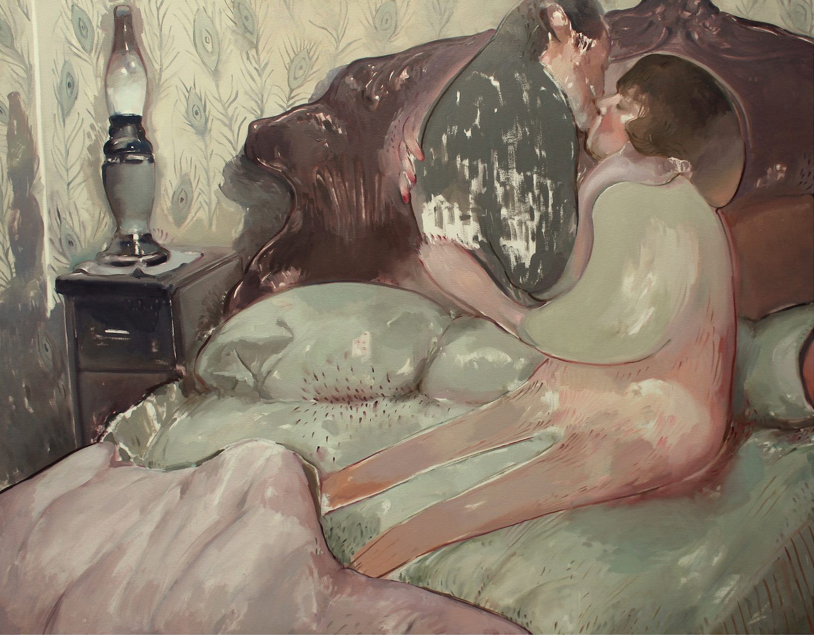 Gonzalo García, La asimilación (El beso), 2021