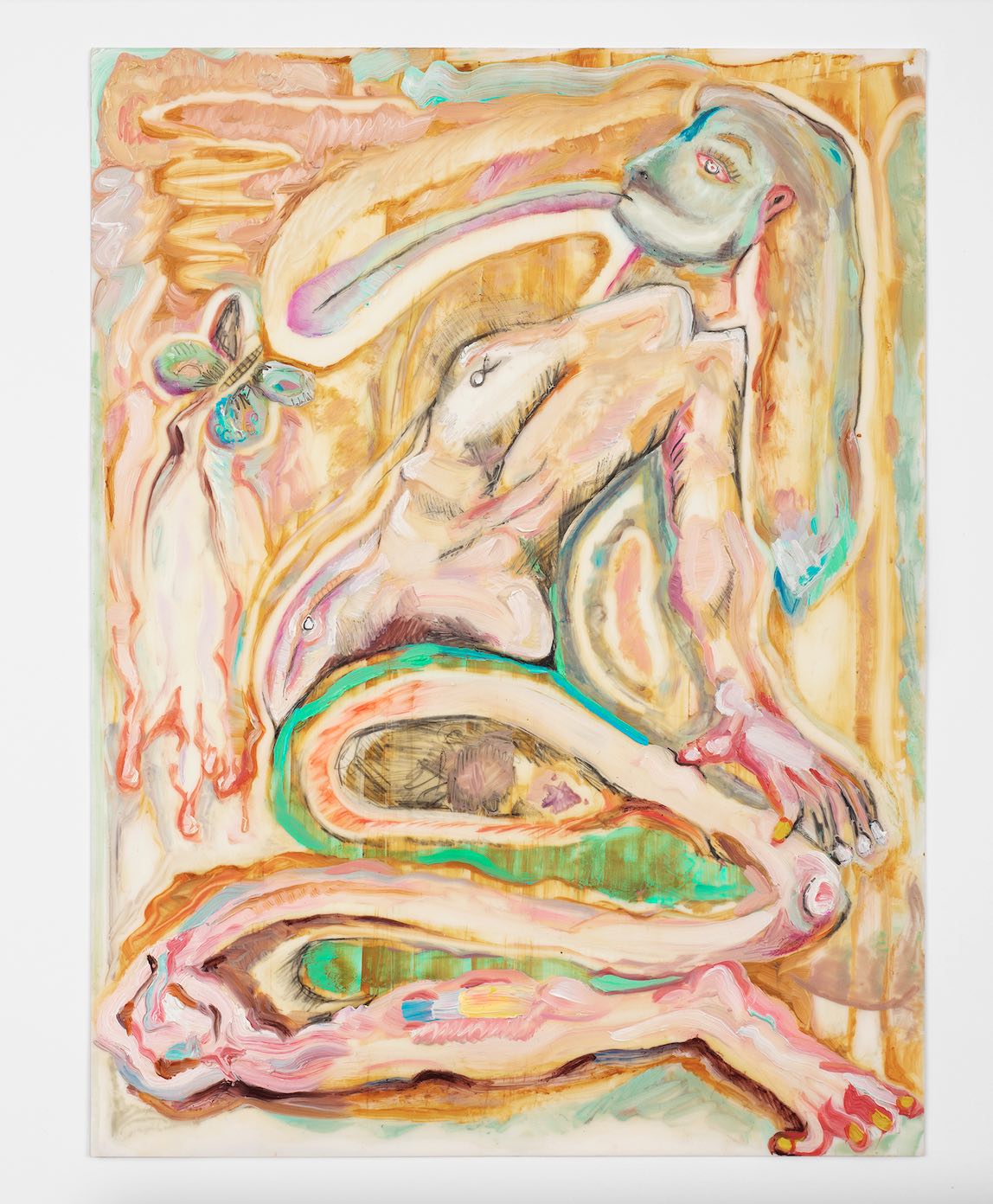 Nicole Chaput, Intestine Mermaid. Foto: Ramiro Chaves, cortesía de la artista y la Galería Karen Huber.