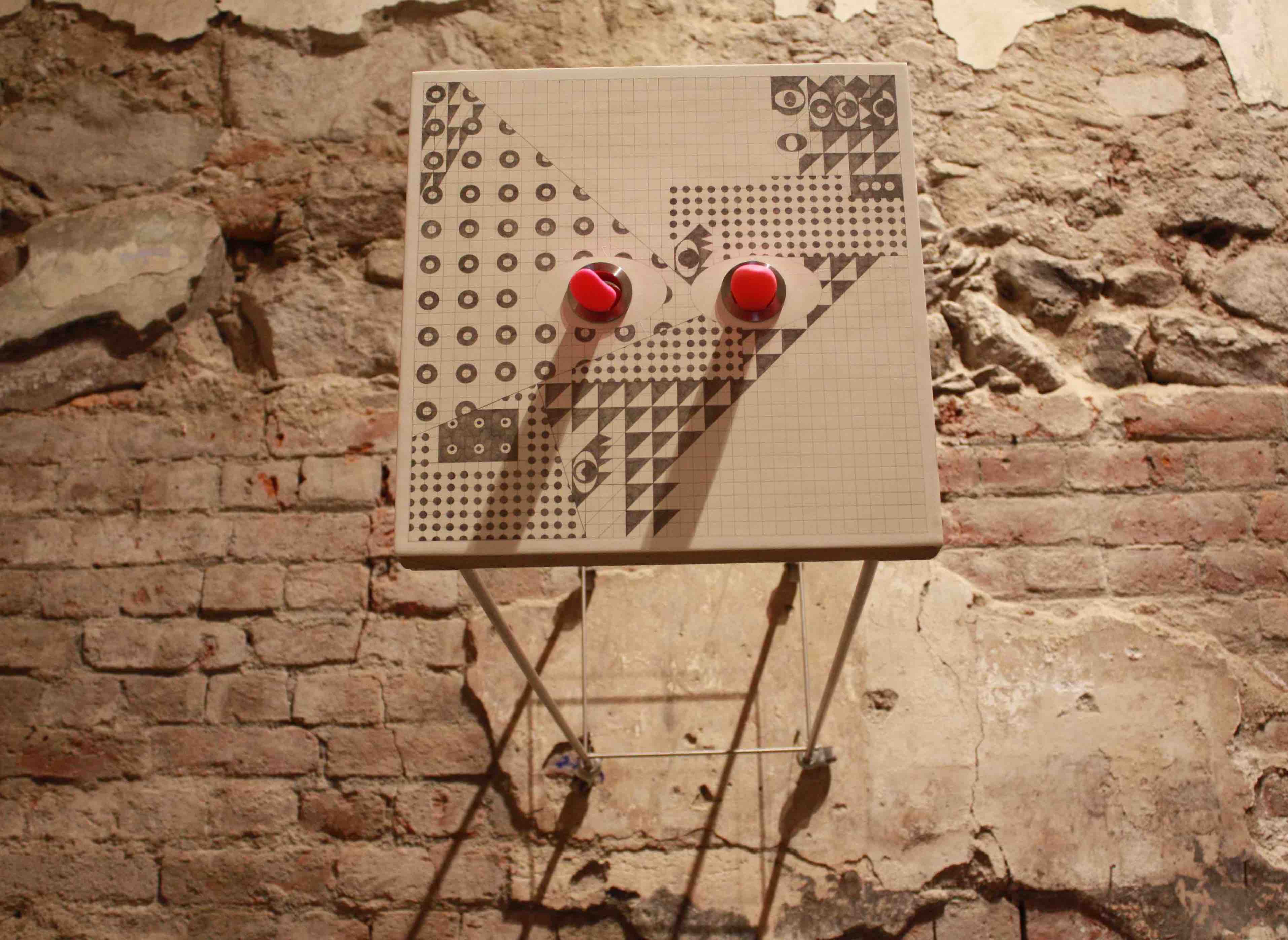 Obra de Madeline Jiménez Santil, parte de la exposición "Reflujos" presentada por Saenger Galería en Salón ACME