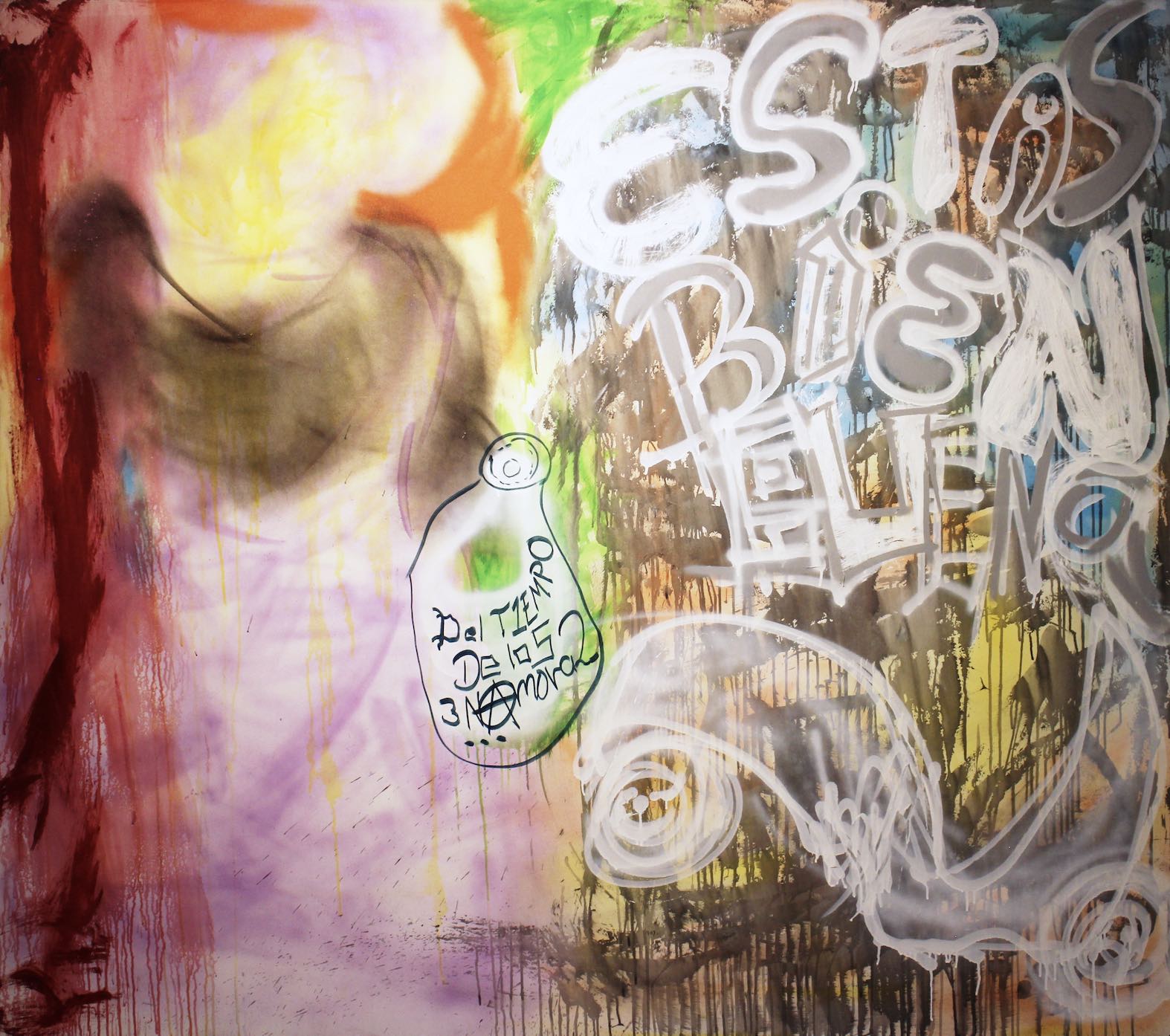 Xuty, ¿Pero querías volar, no?, 2015. Cortesía del artista