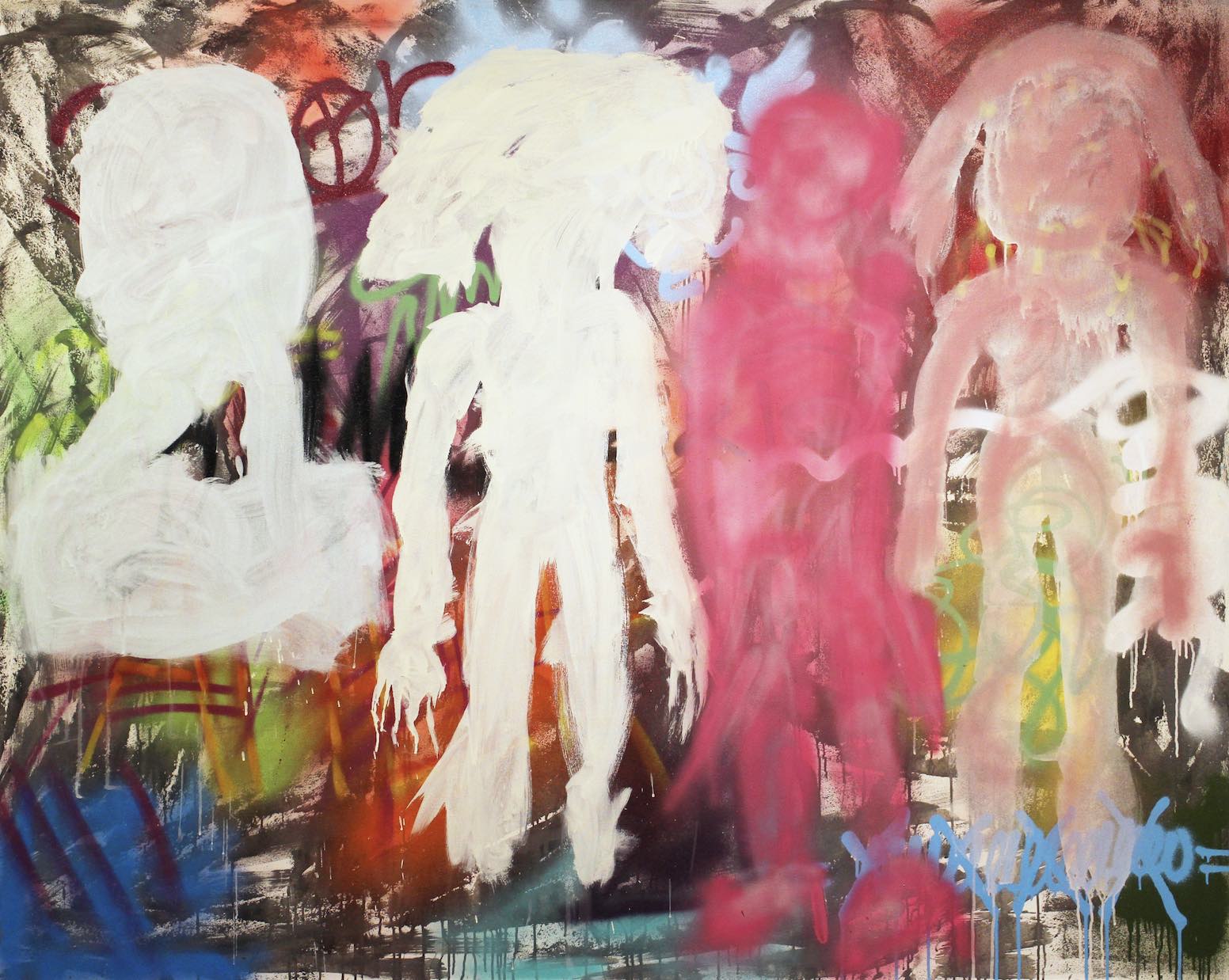 Xuty, Cuatro fantásticos en peligro de extinción, 2015. Cortesía del artista
