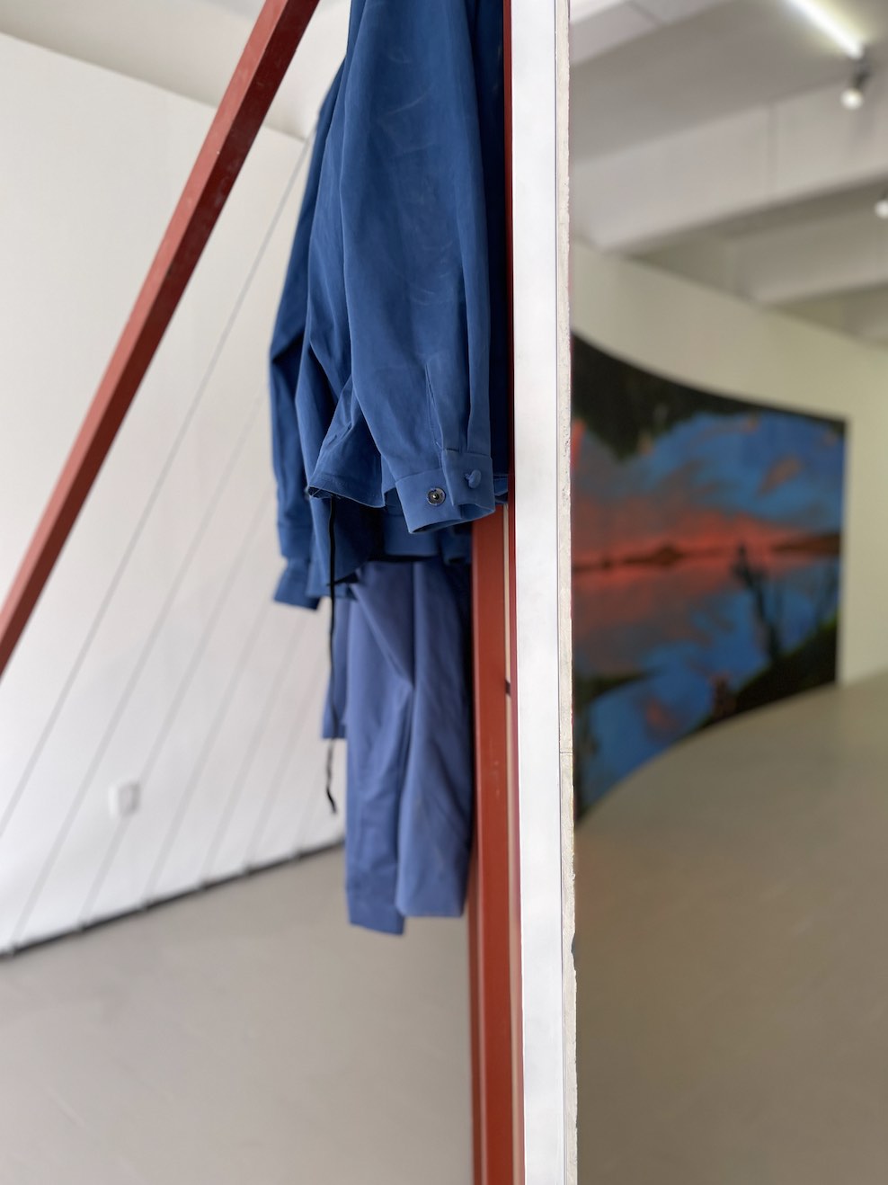 Vista de exposición. Ana Segovia, Paisajes, Galería Karen Huber, 2022. Foto: CDMX Arte