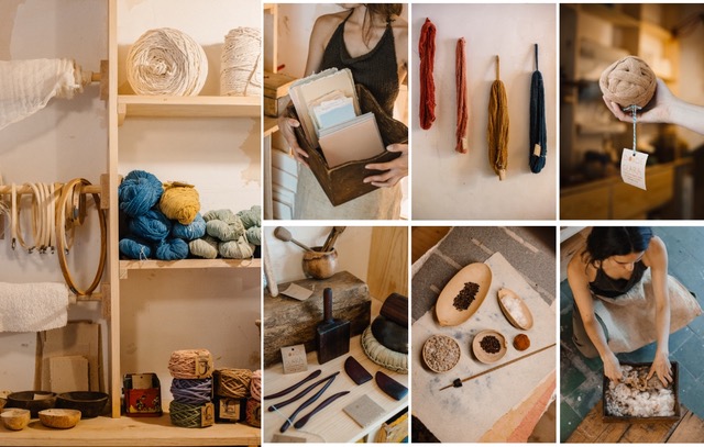 Talleres de Teñido con Tintes Naturales y de Bordado Creativo