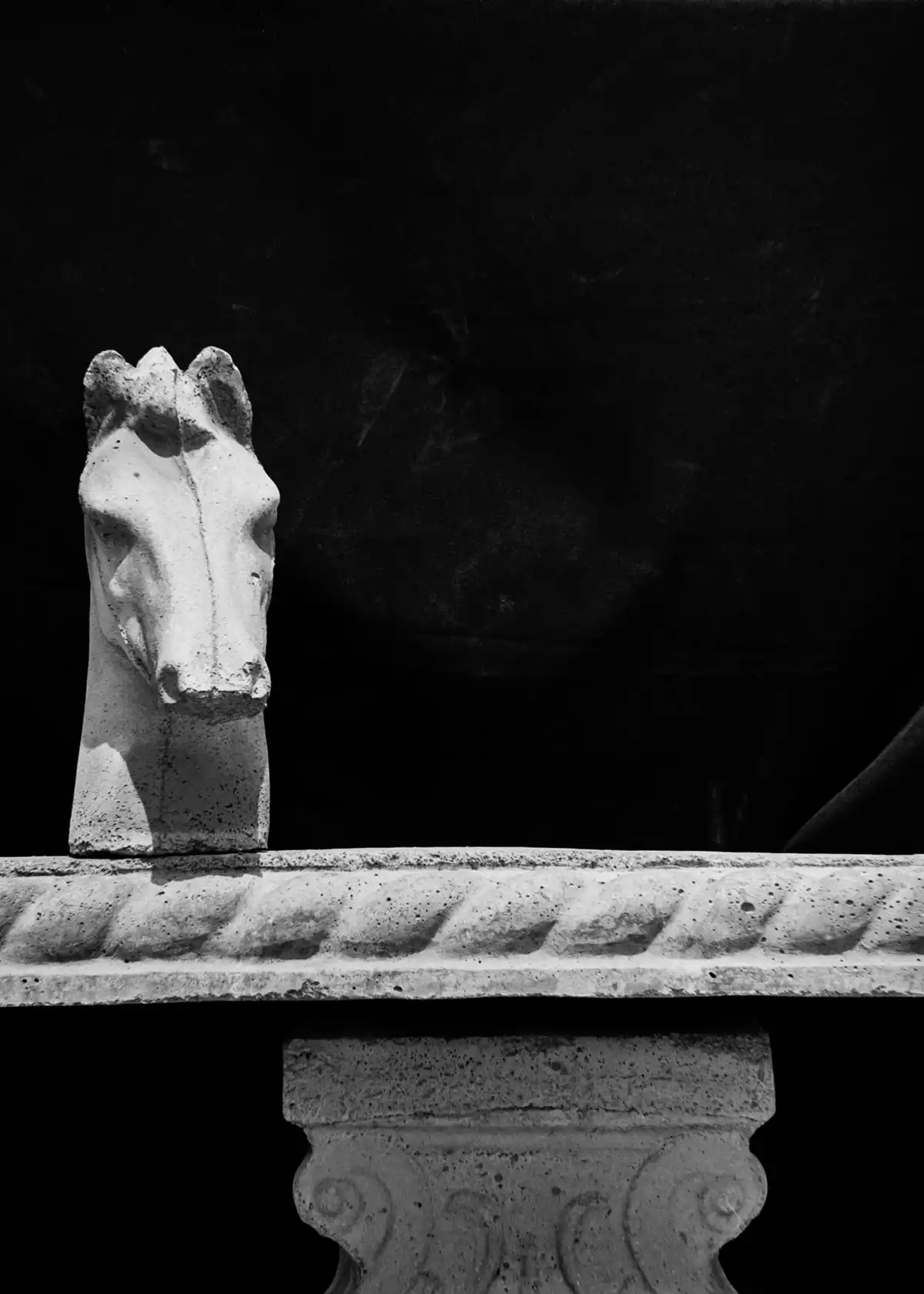 Oswaldo Ruiz, La cabeza de caballo, 2020. Courtesy of the artist and Patricia Conde Galería