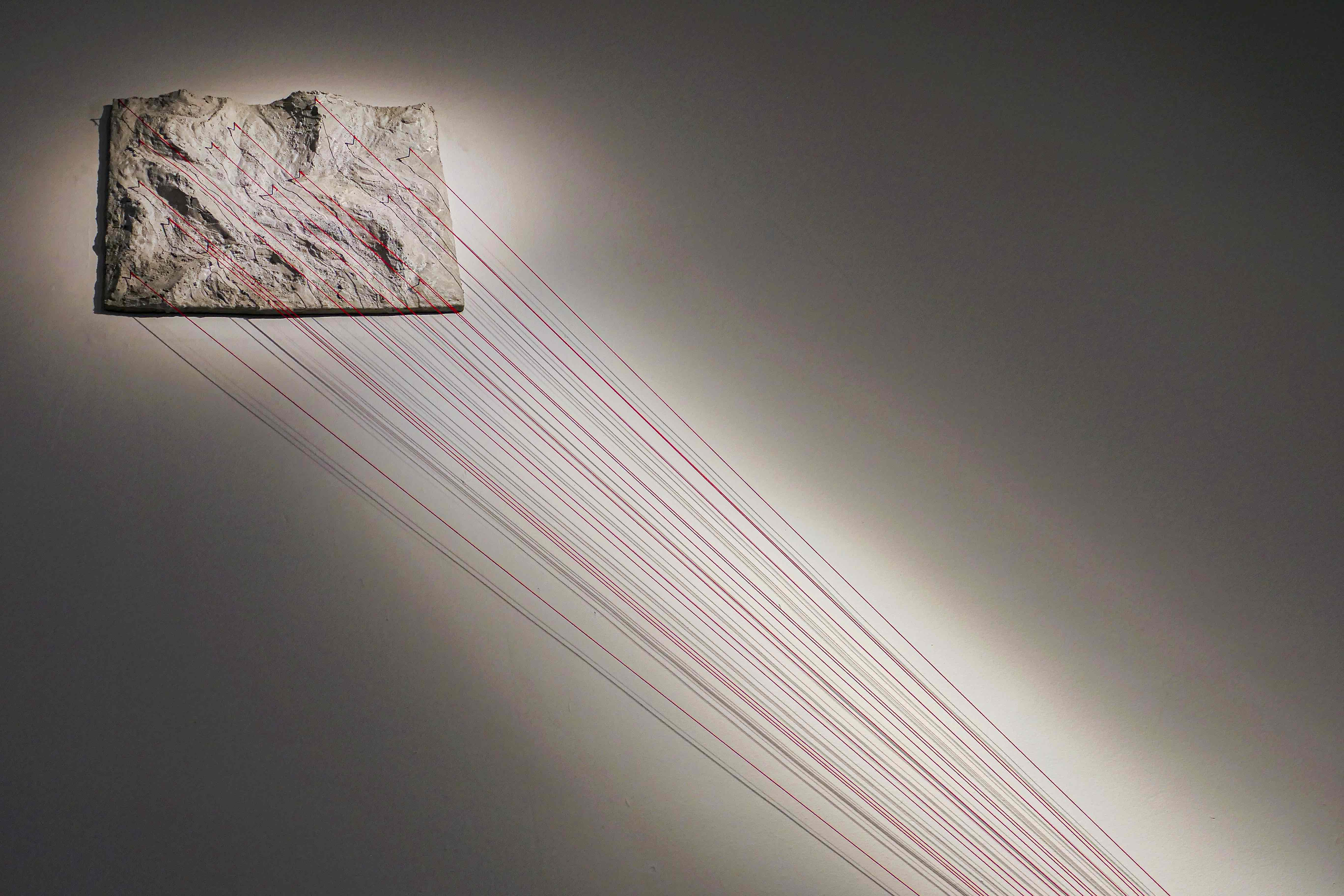 Vista de instalación, Sandra Calvo, 'Copias del abandono', CCEMX. Cortesía de la artista