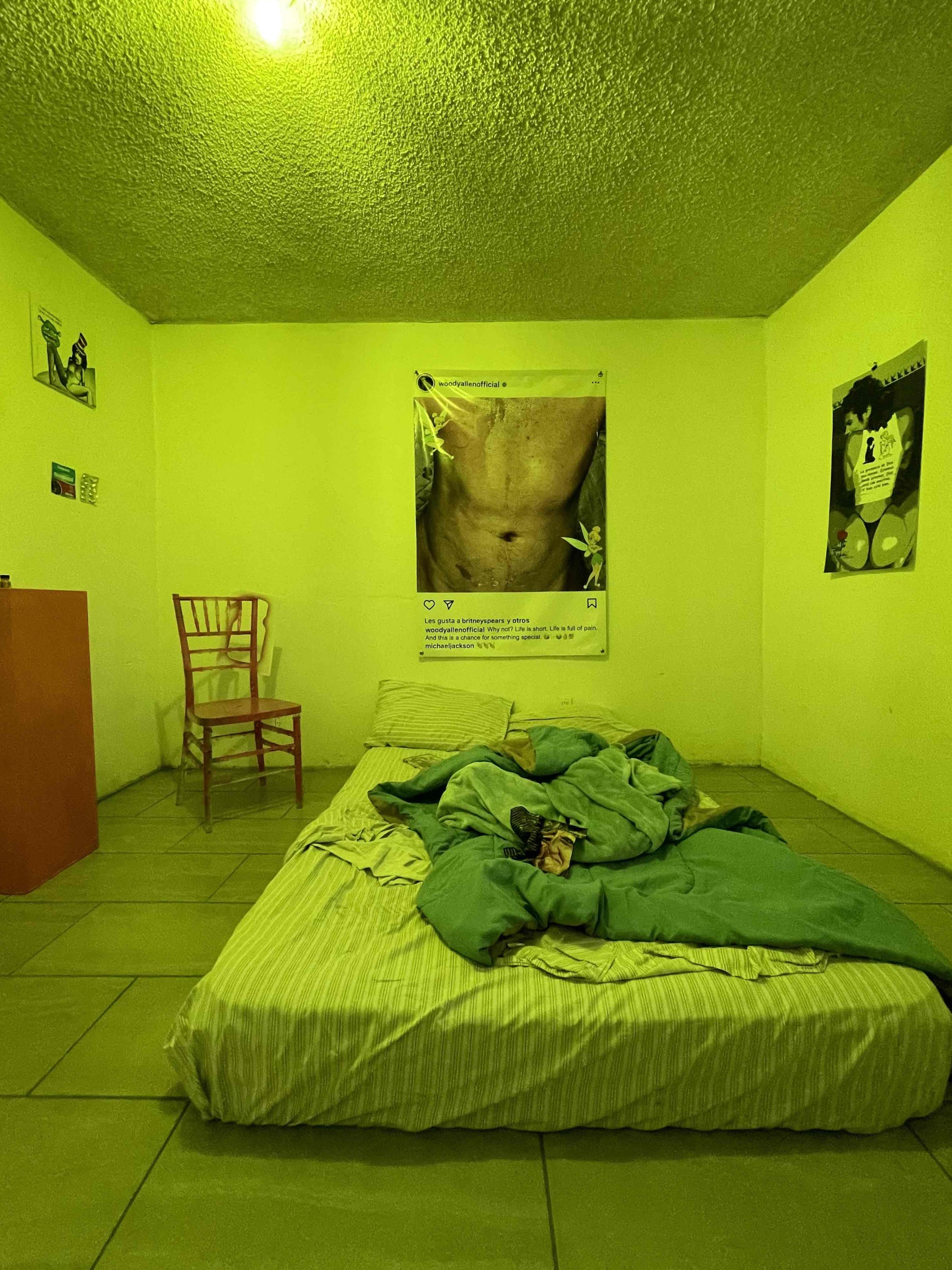 Vista de 'Motero Suite' de Andrea Narváez. Cortesía de Sala de espera