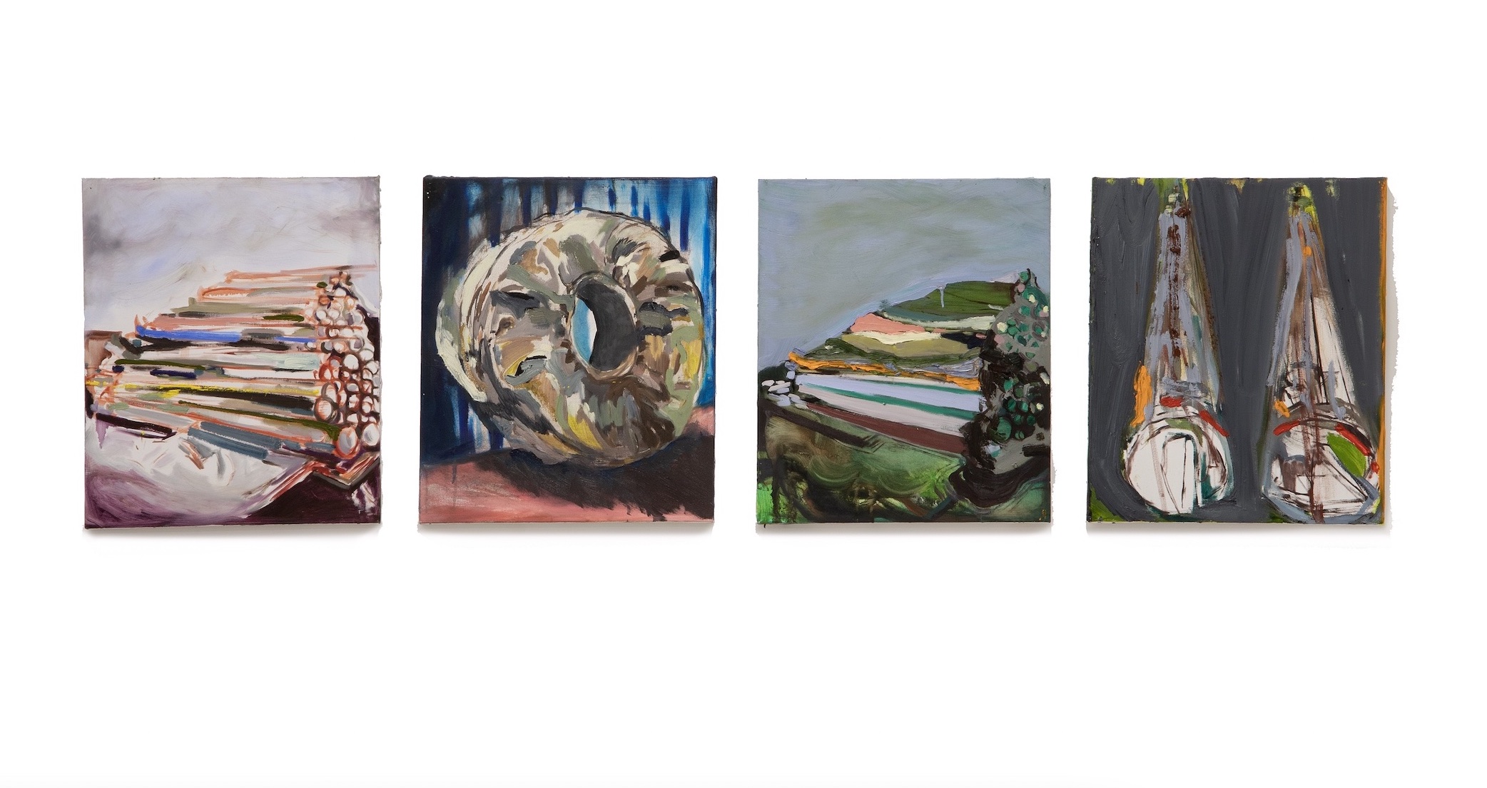 Exhibition view of ‘Time Travelers’, Agustín González. Courtesy of the artist and Arróniz