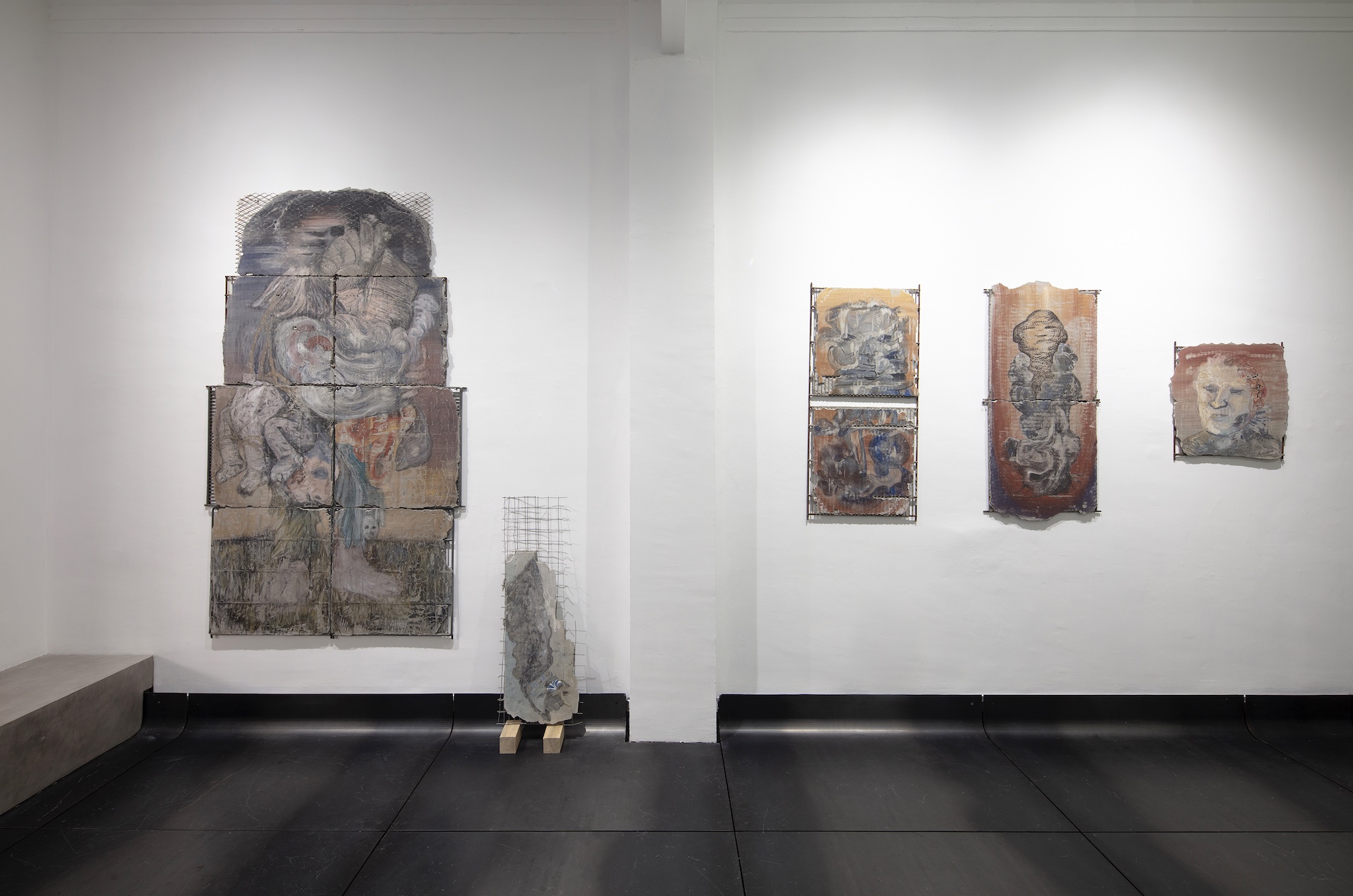 Vista de la exposición de Abraham González Pacheco, Paderón. Cortesía del artista y Campeche. Foto: Ramiro Chaves