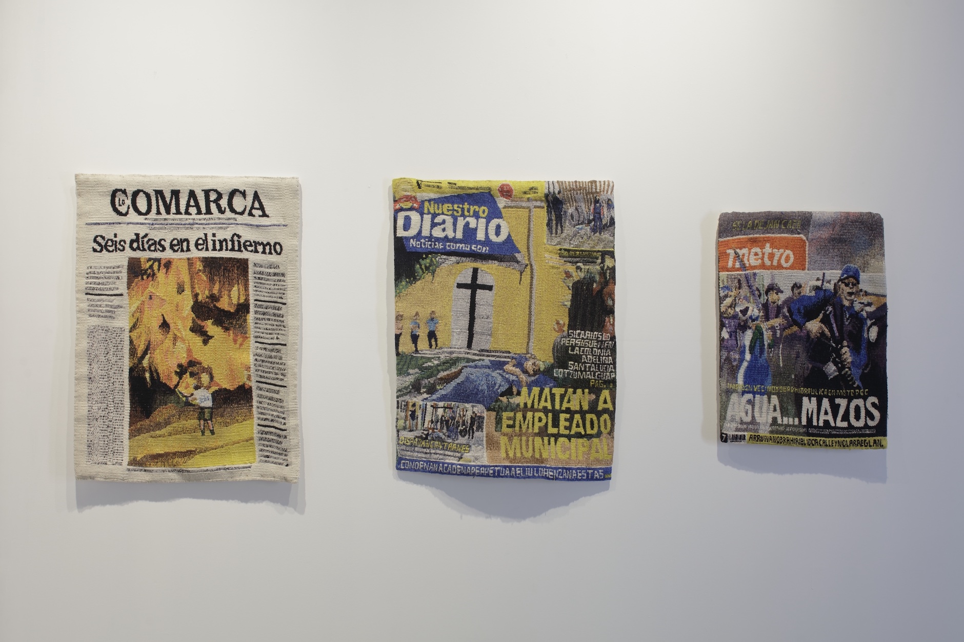 Vista de la exposición ‘Anatomía del Hambre’ de Jorge de León. Cortesía de Colección Zarur. Foto: Carlos Díaz Corona