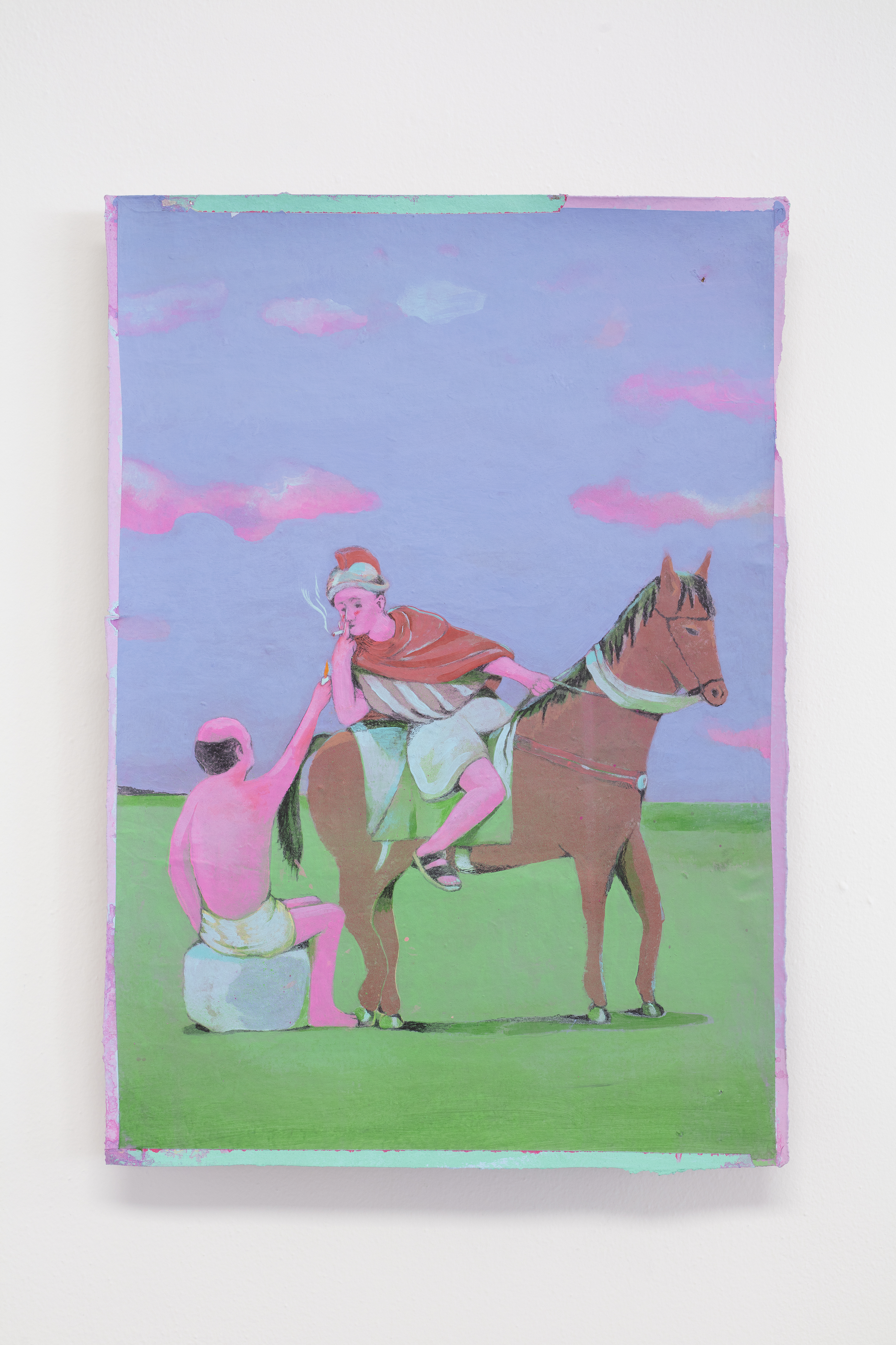 Vista de la exposición de Gibrán Turón, ‘Éxitos humildes’. Cortesía del artista y Proyectos Monclova. 