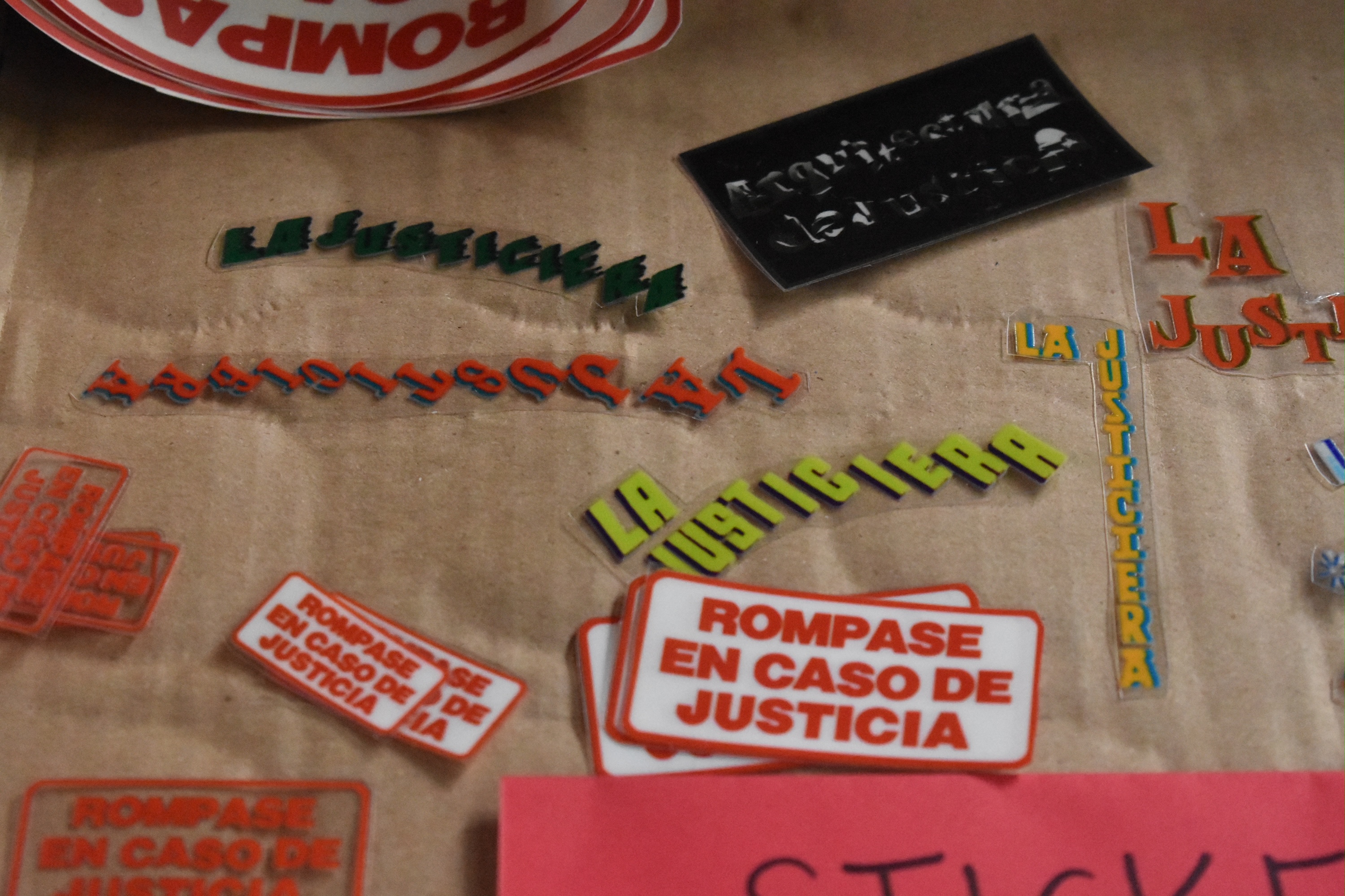 Justice and Trauma Workshop through Stickers