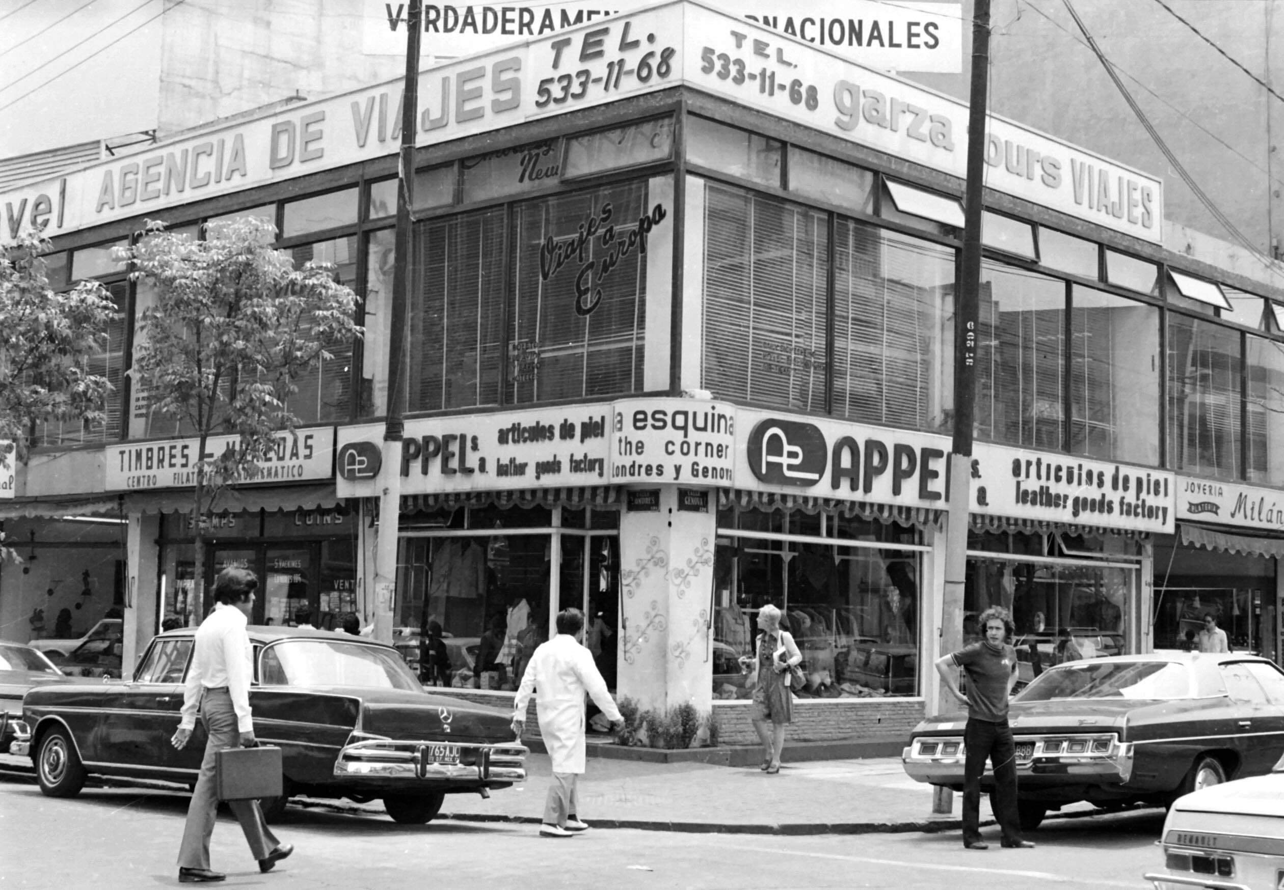 The sixties and the christening of the Zona Rosa