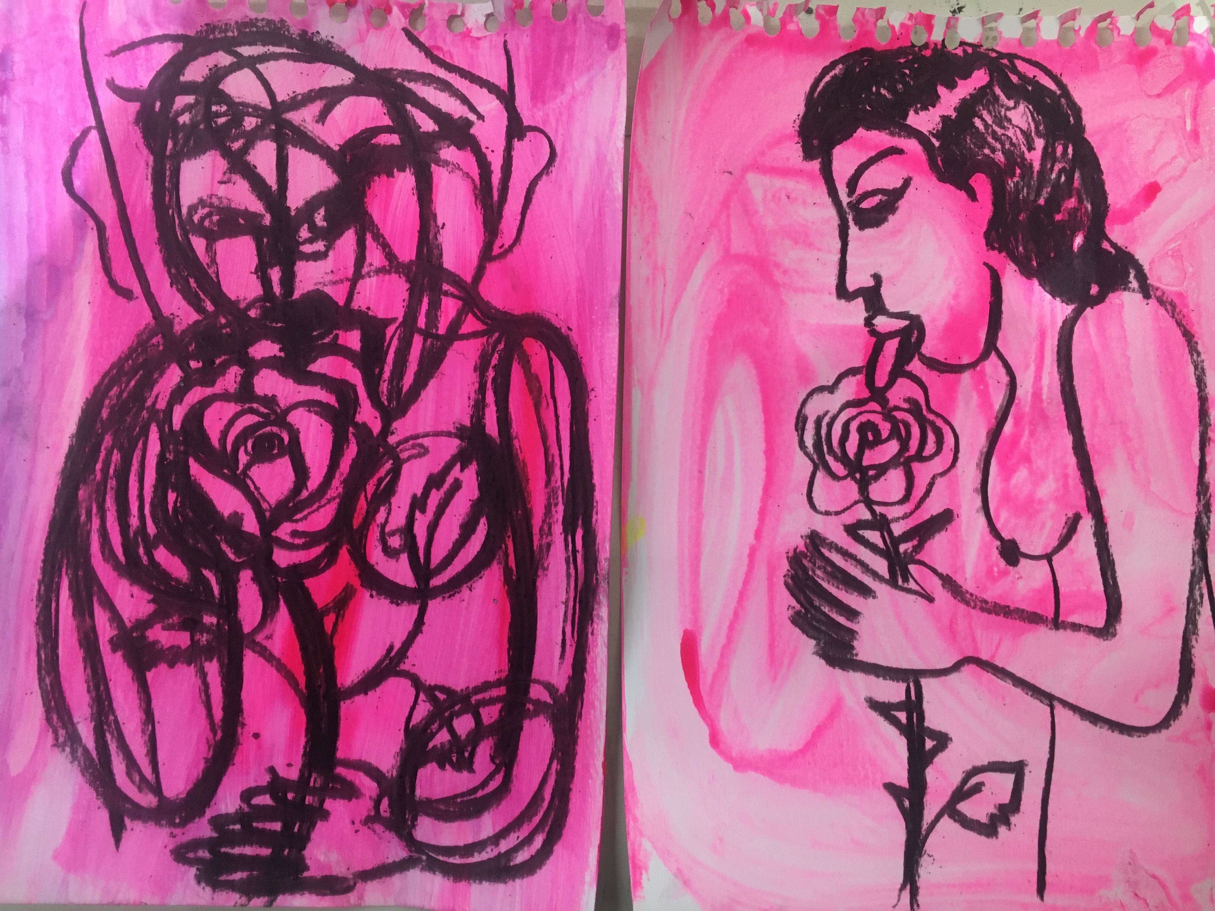 Shows by artists in residence