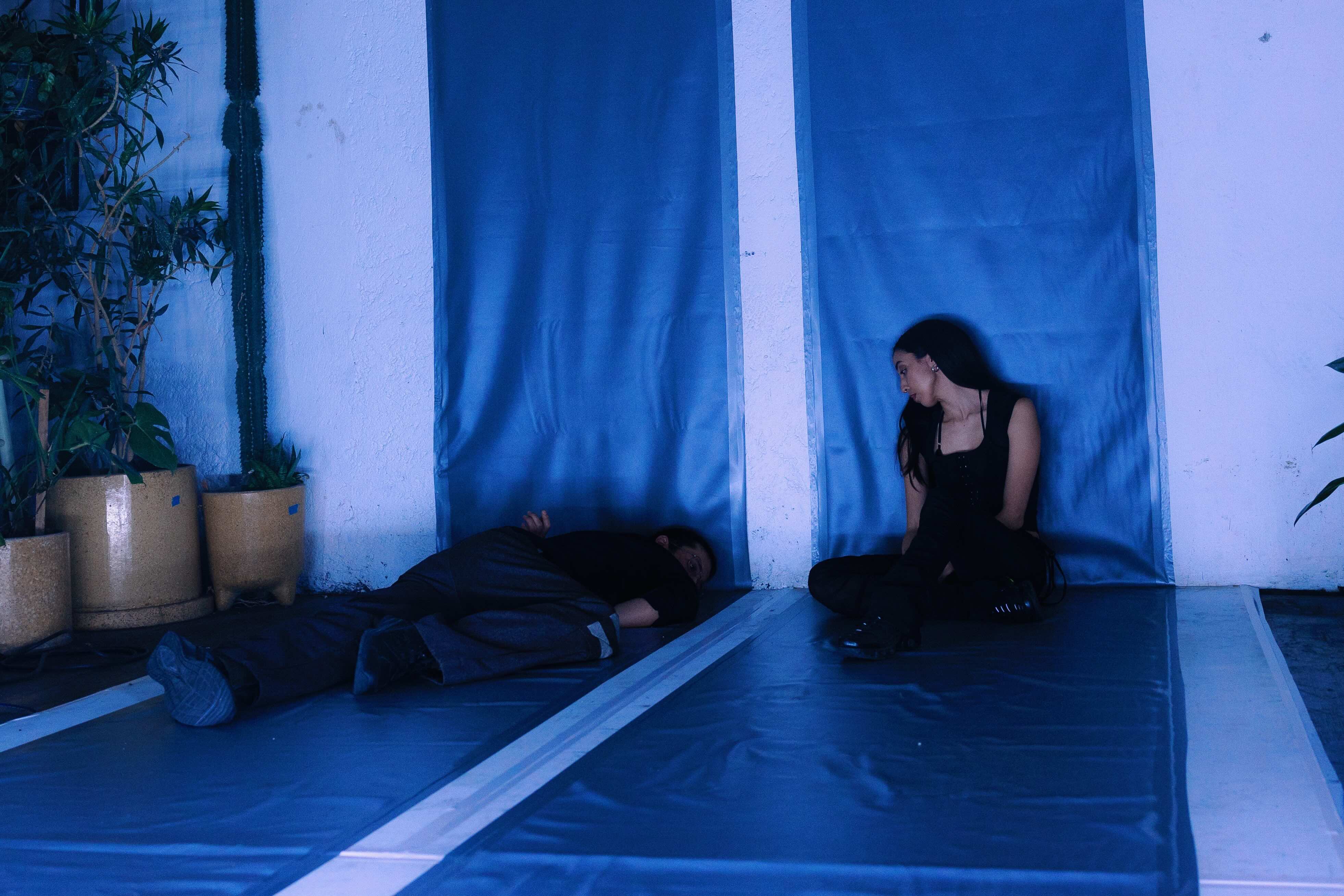Camila Arroyo y Ricardo Daniel, Partirse en dos, 2025. Fotografía: Roy Freiha. Cortesía de lxs artistas.