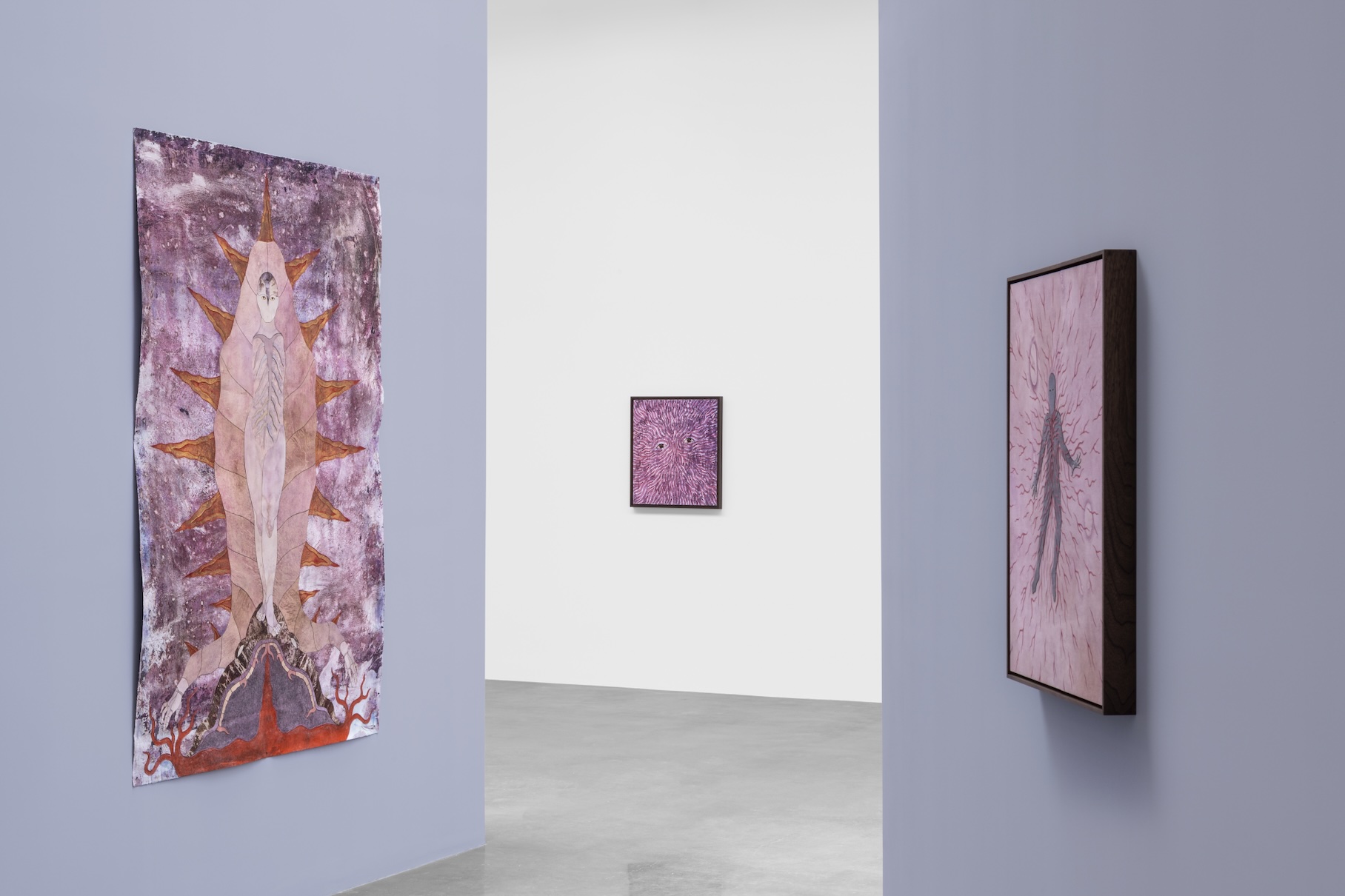 Felipe Baeza, To feel a then and there. Installation view, kurimanzutto Mexico City, 2025. Photo: Gerardo Landa