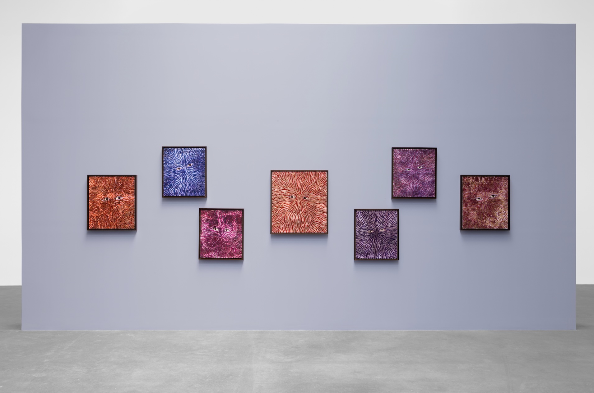 Felipe Baeza, To feel a then and there. Installation view, kurimanzutto Mexico City, 2025. Photo: Gerardo Landa