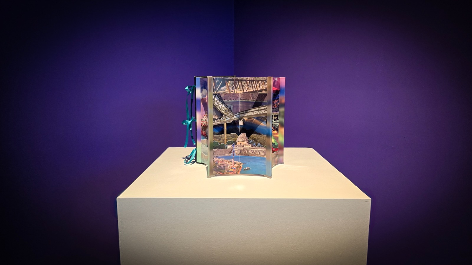 Xanath Ramo, Libro 1 from the series 'Paraísos construidos', 2023. Courtesy of the artist and CENART. Photo: Miguel Ramírez