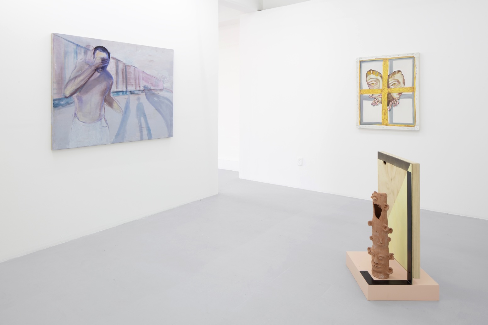 Hangout | Painting as a medium to reflect on gender, body, and memory