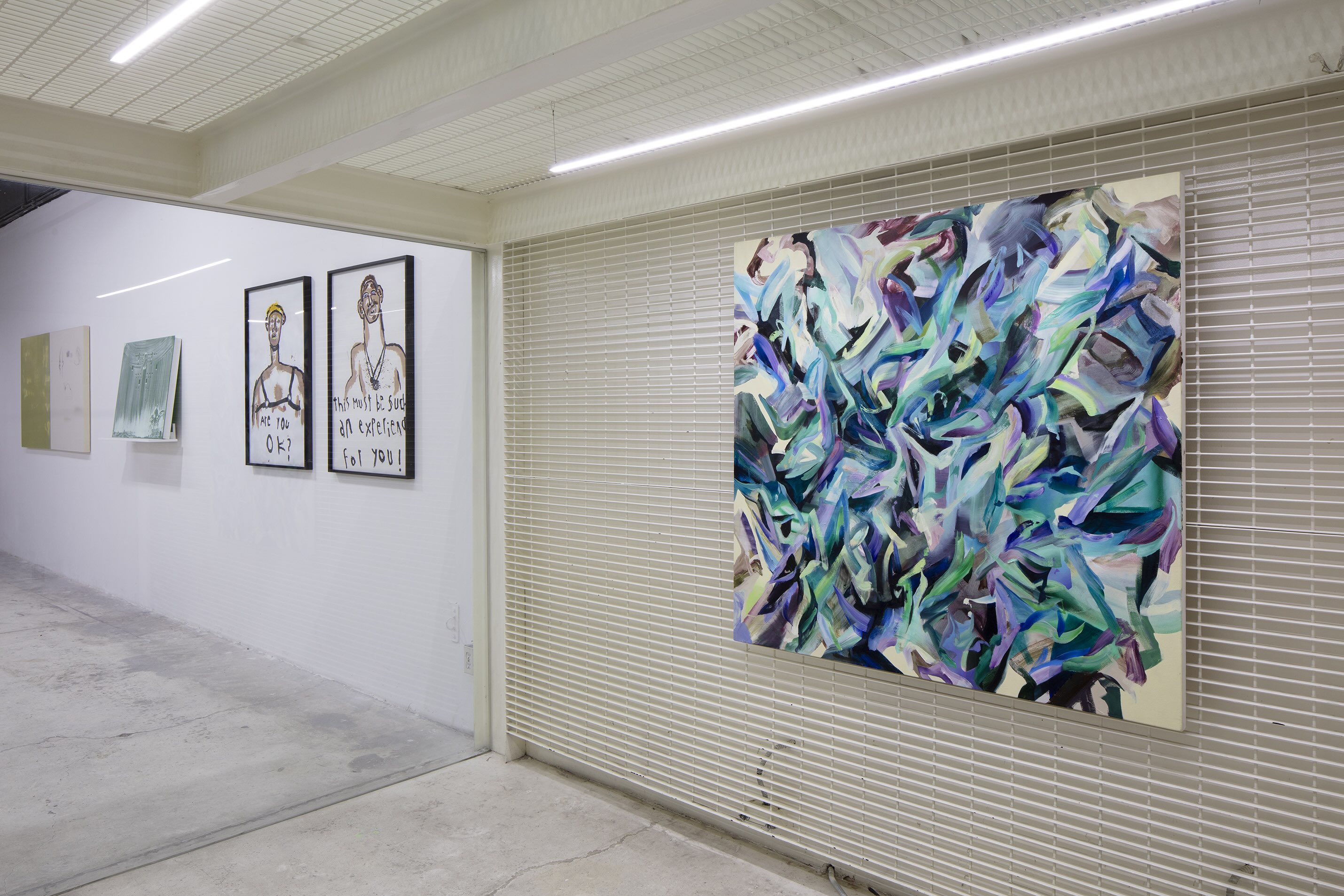 Todo este tiempo, toda esta pintura: 11 años de la Galería Karen Huber, exhibition view. Courtesy of the artists and Galería Karen Huber. Photo: Ramiro Chaves