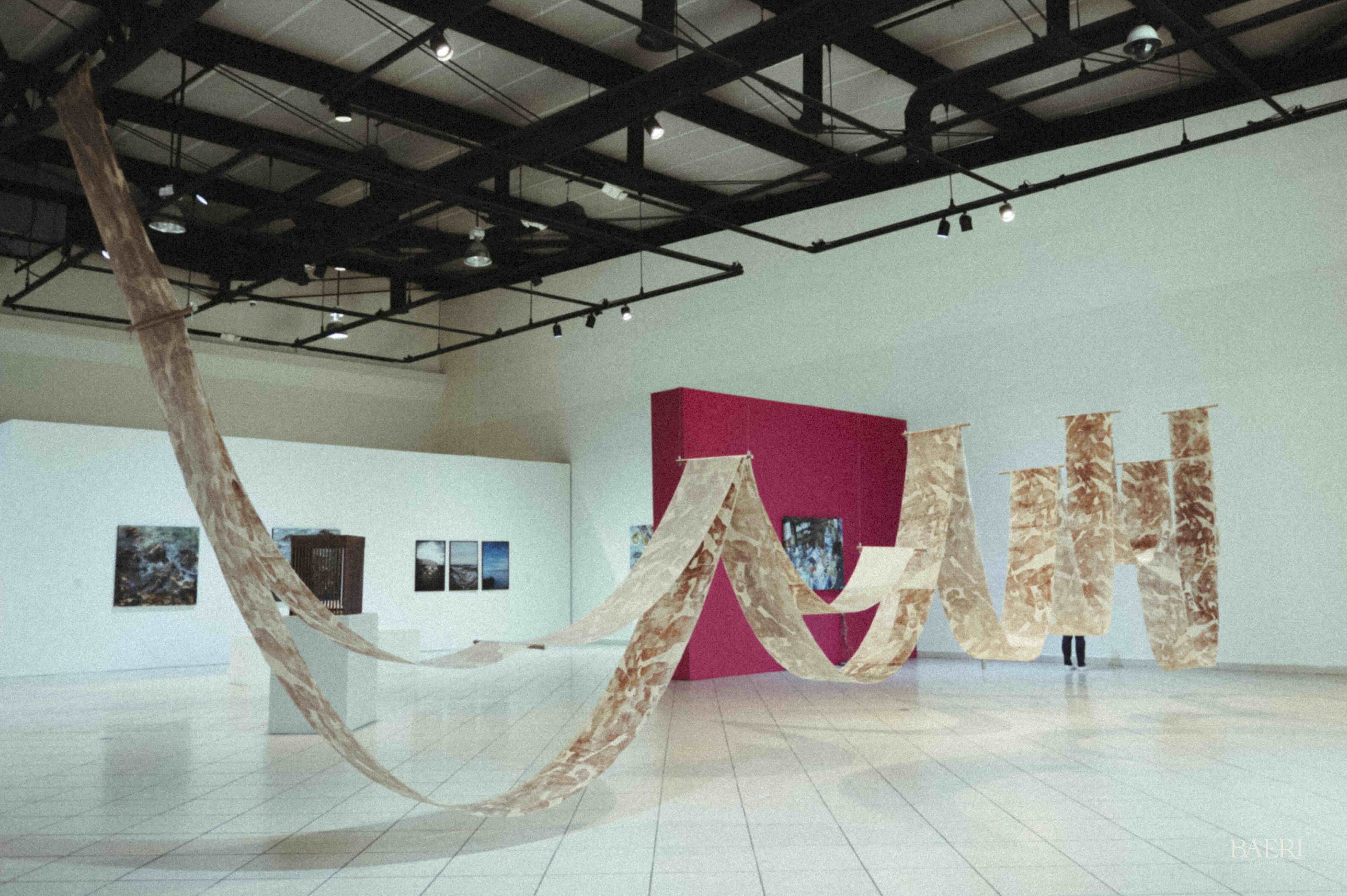 XXV Bienal de Arte de Baja California en el CEART de Mexicali, vista de la exposición. Cortesía de la Semana del Arte Mexicali. Fotografía: Baeri. 