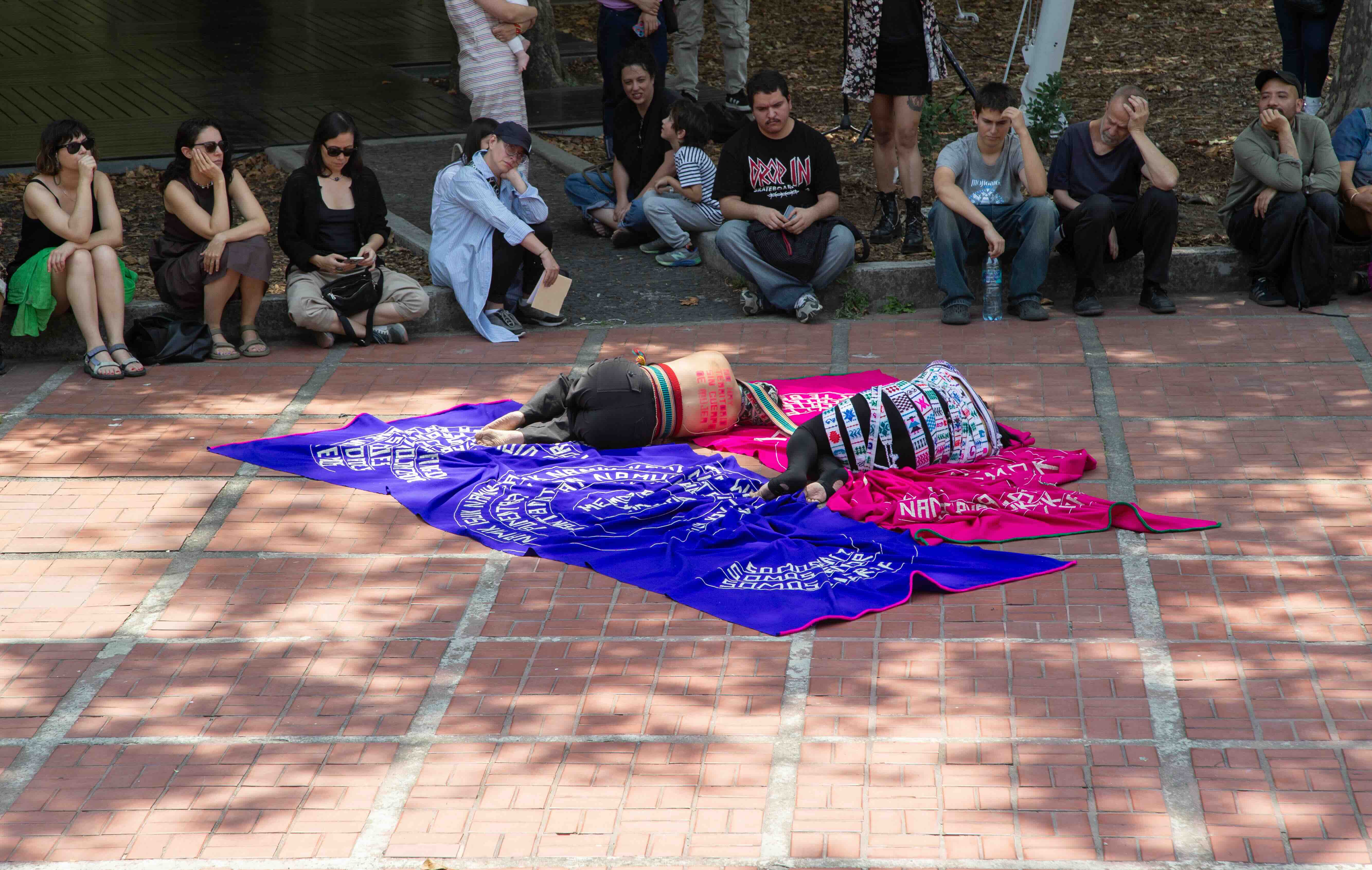 "Atravesar el lago", cycle of performances, Casa del Lago UNAM. Photograph: Mara Arteaga.