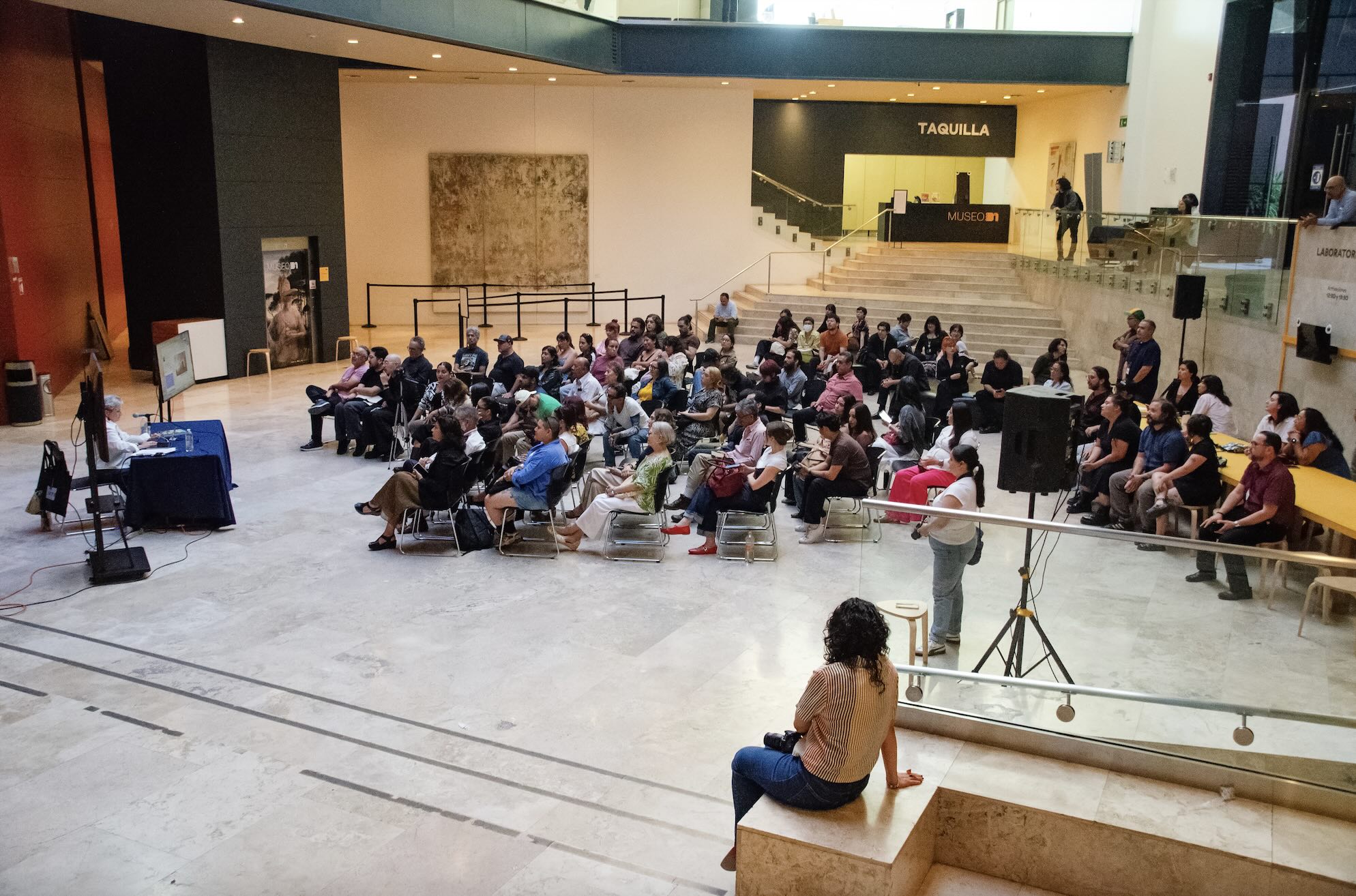Opening talk of Tijuana Art Week 2026: “The Rules of the Game. INSITE: Artistic Practices in the Public Sphere” with Carmen Cuenca, CECUT. Courtesy of Tijuana Art Week.
